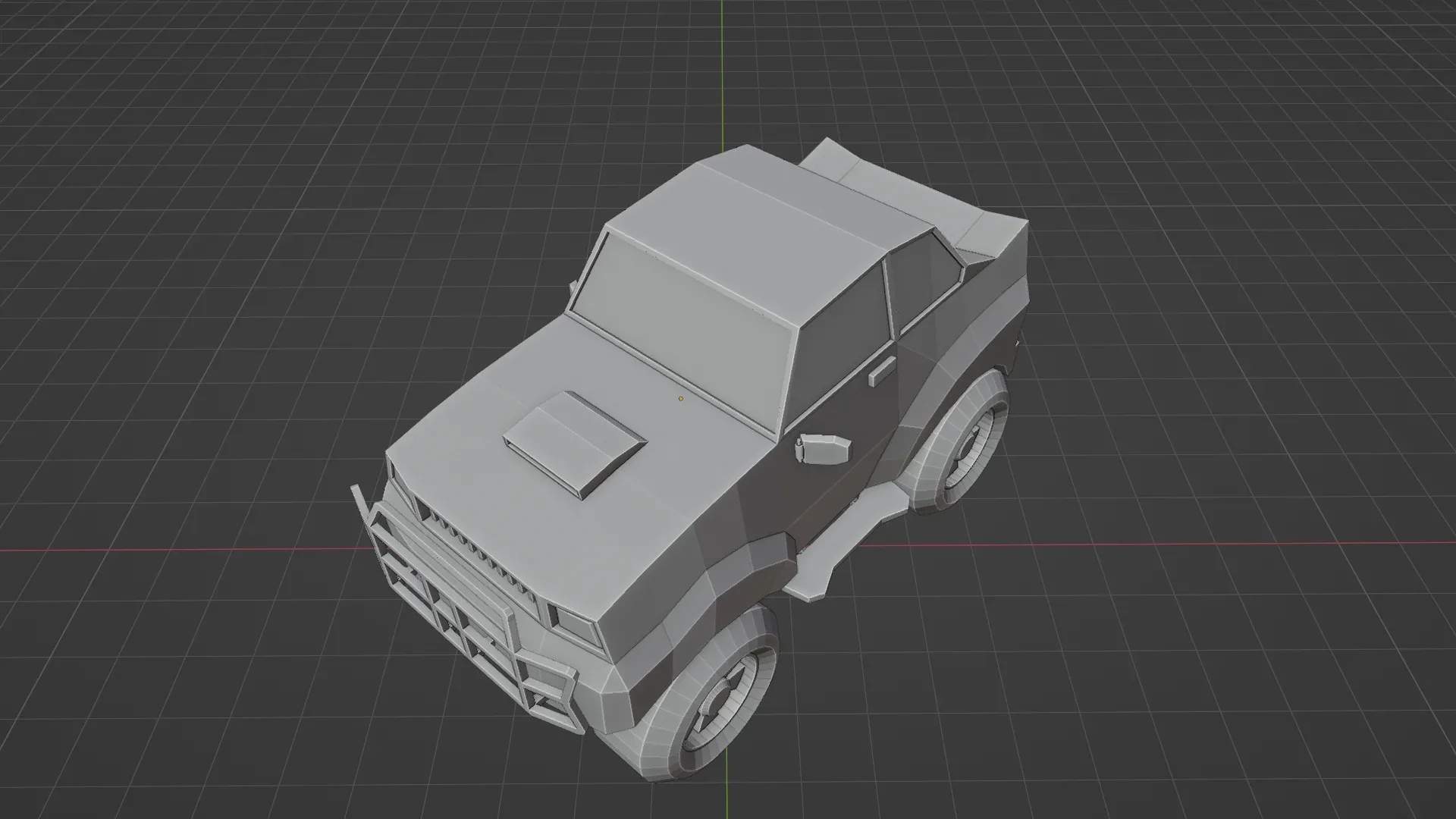 Low poly Car 02