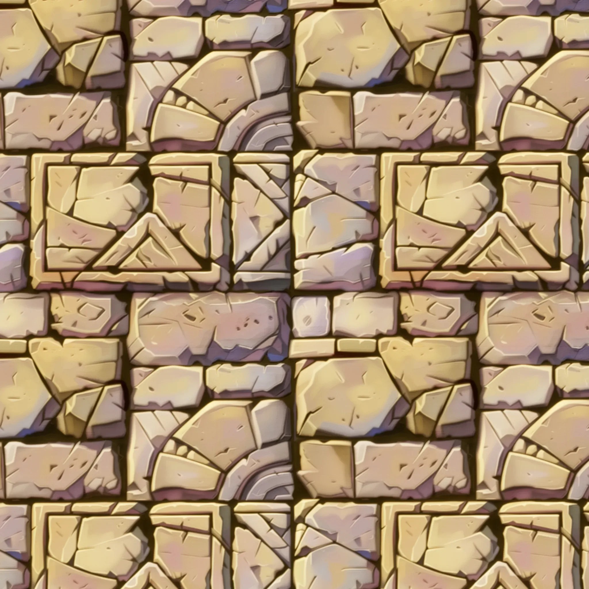Stylized Floor Seamless Texture