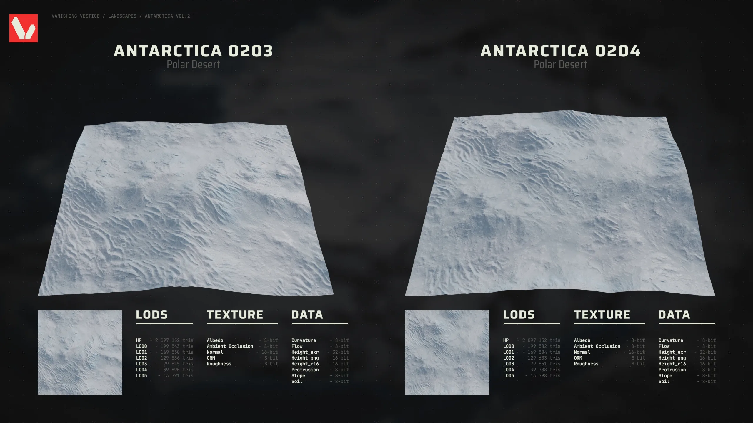 8k Landscapes - Antarctica Vol.2