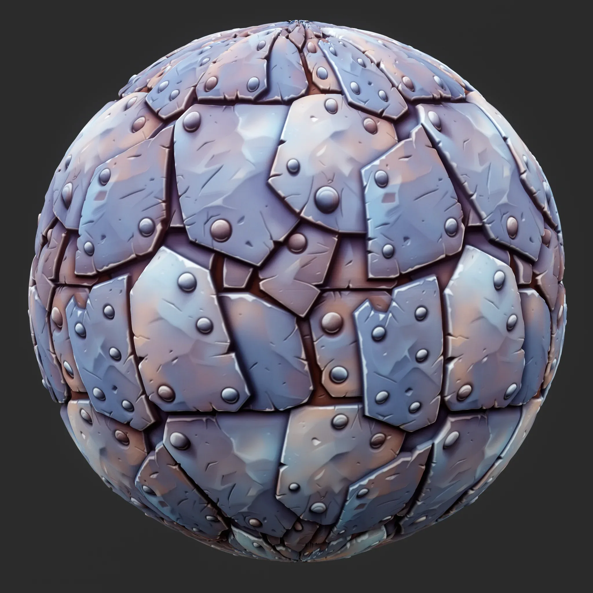 Stylized Metal Seamless Texture