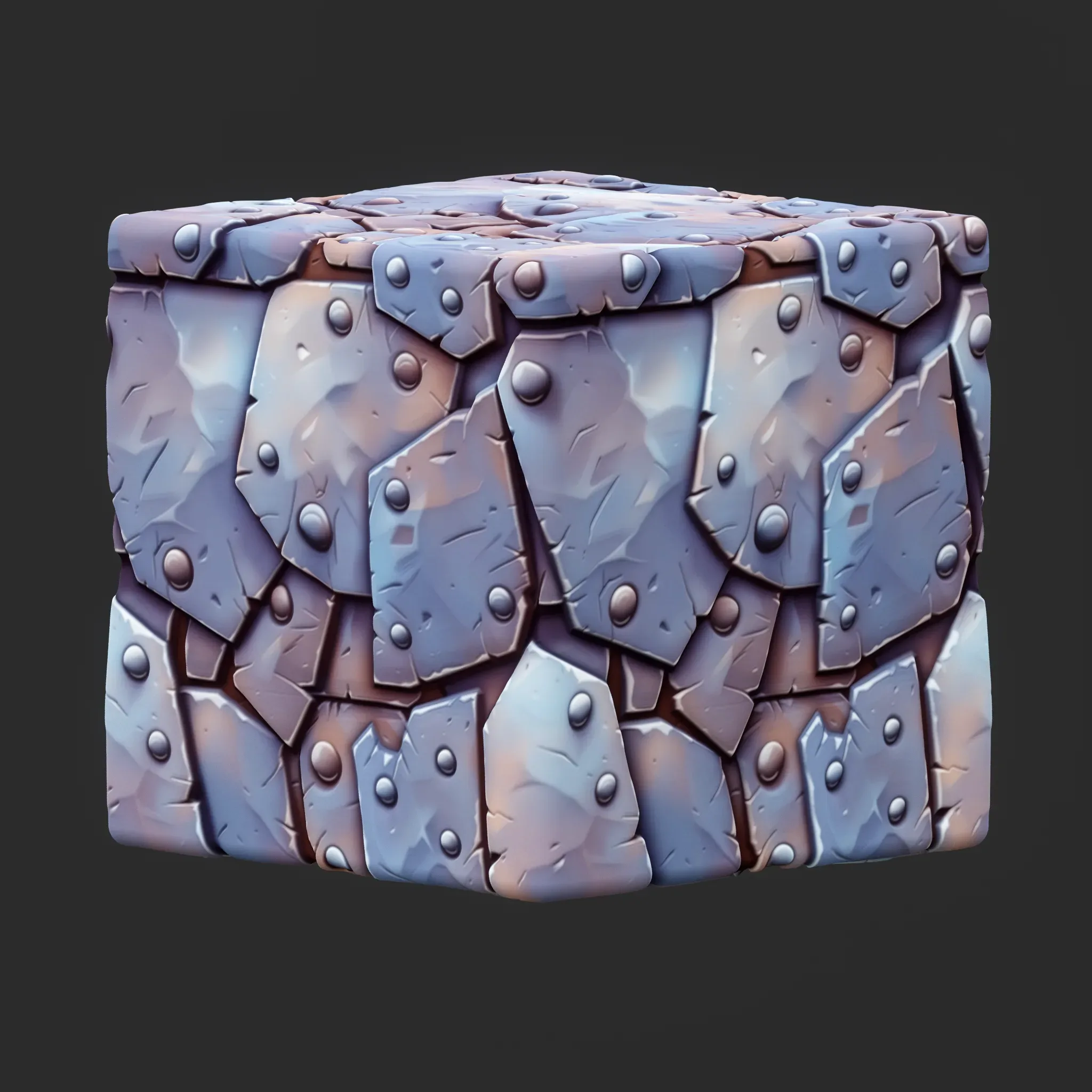 Stylized Metal Seamless Texture