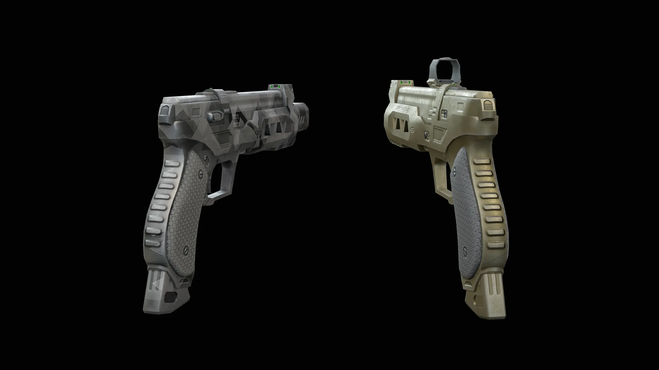 Sci-Fi Pistol "Tyrannosaurus"