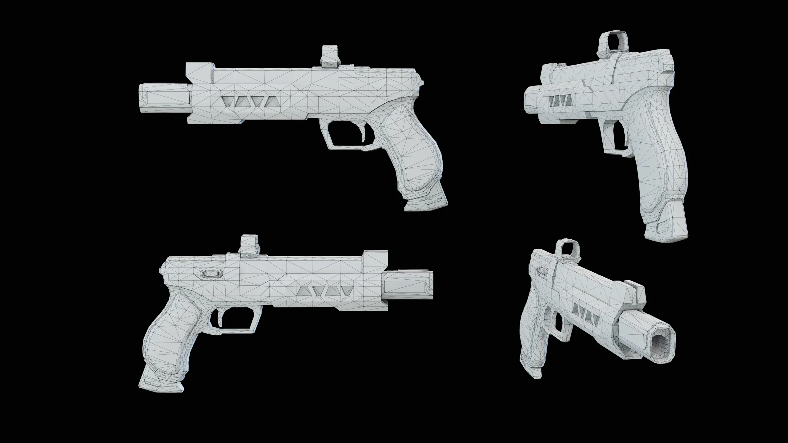 Sci-Fi Pistol "Tyrannosaurus"