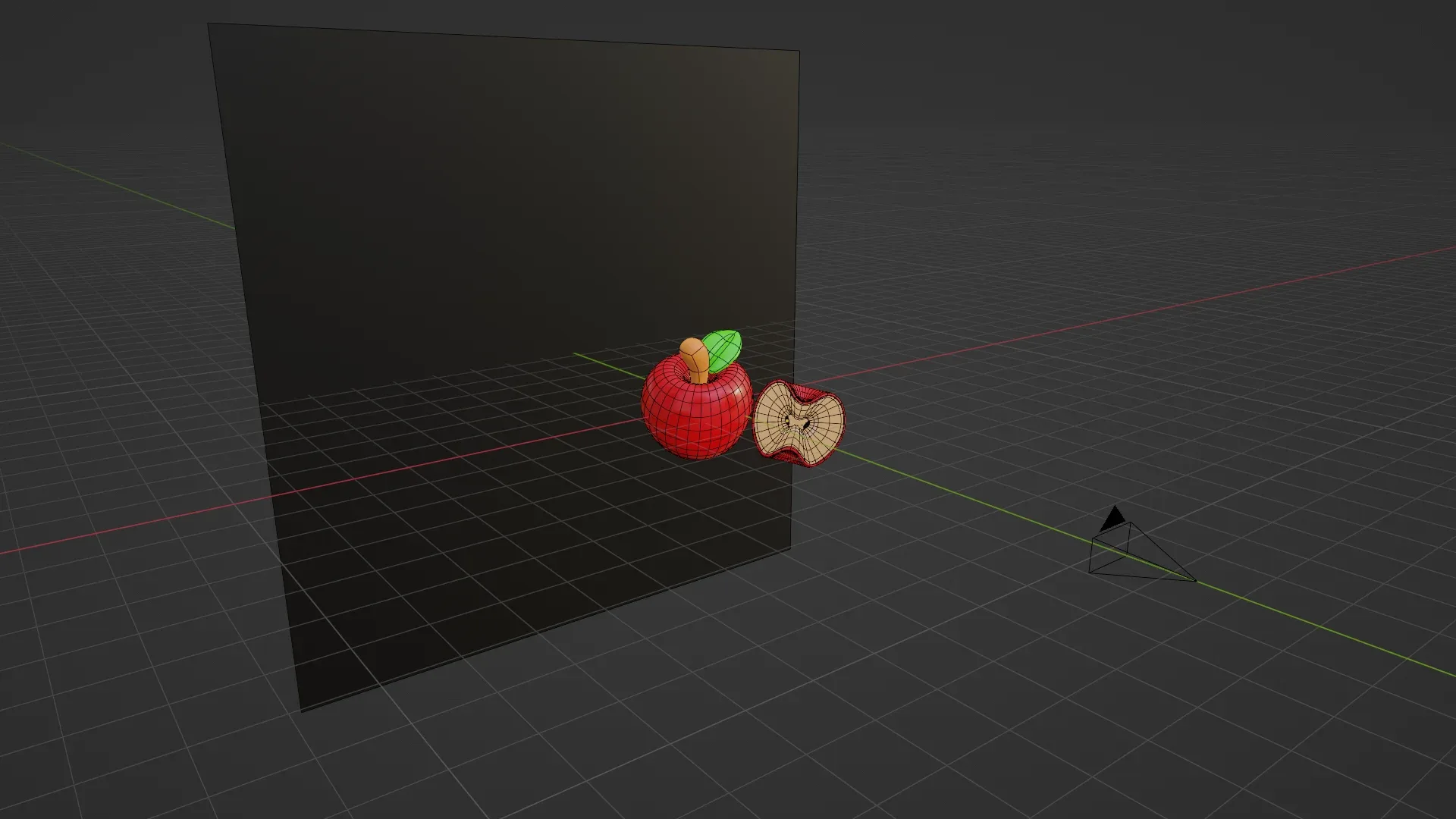 Low Poly Apple