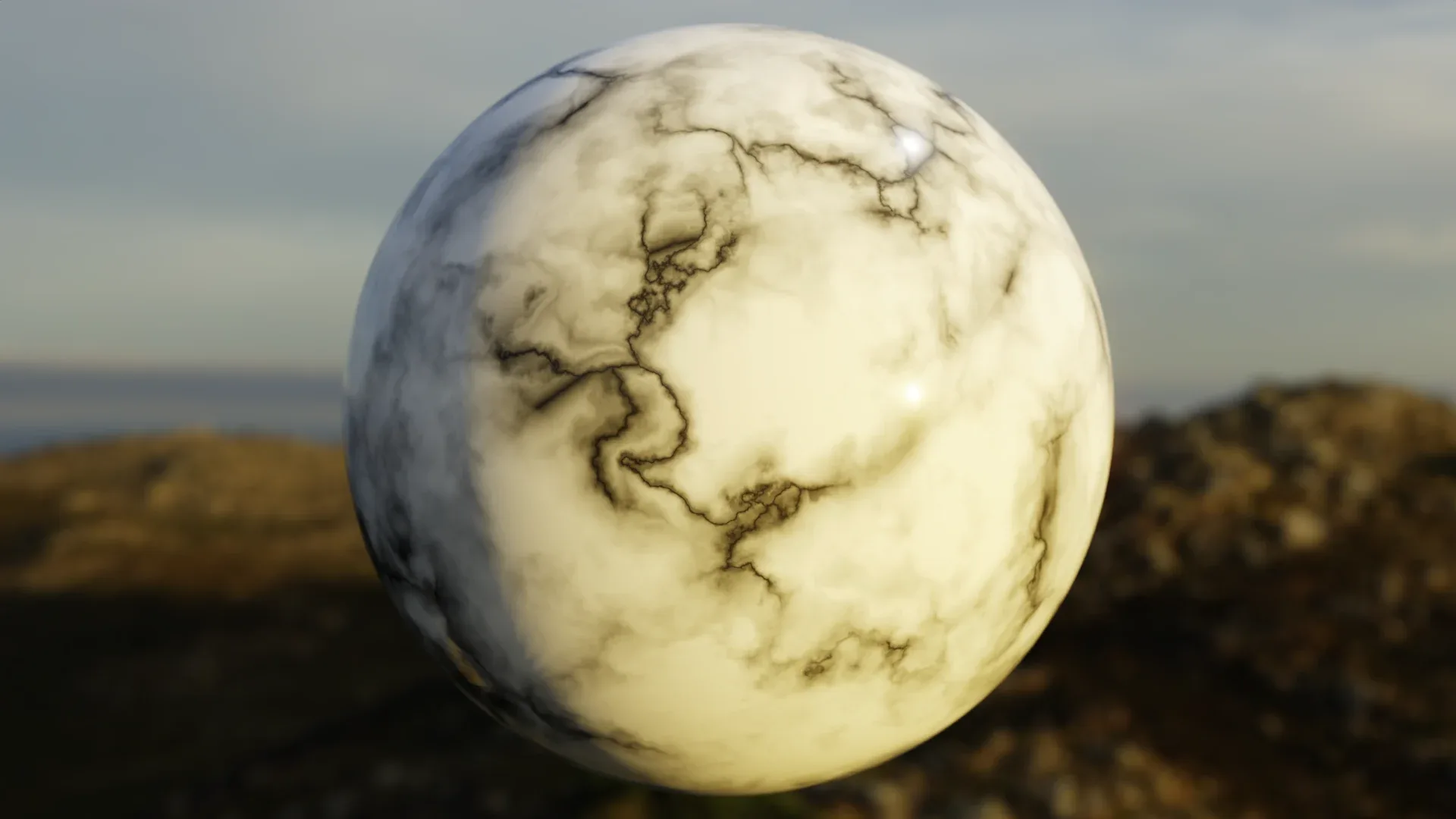 Procedural Marble Material