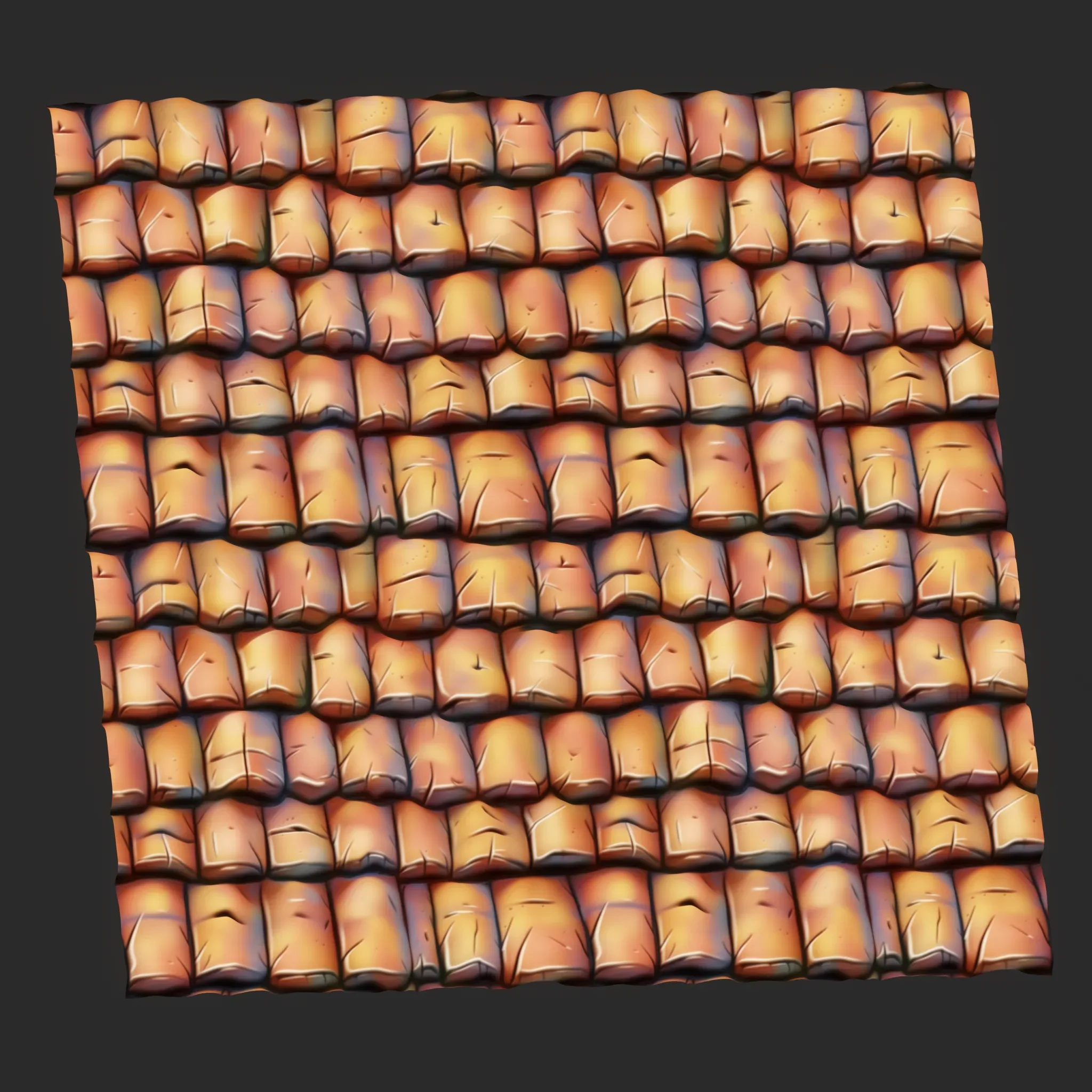 Stylized Roof Seamless Texture