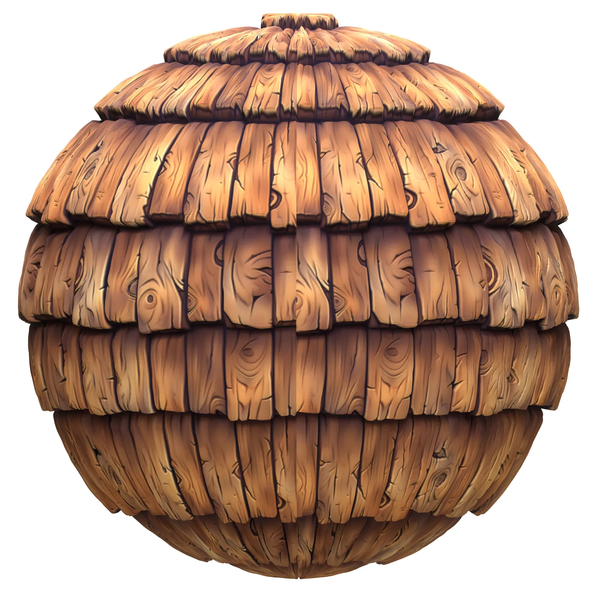 Stylized Roof Seamless Texture