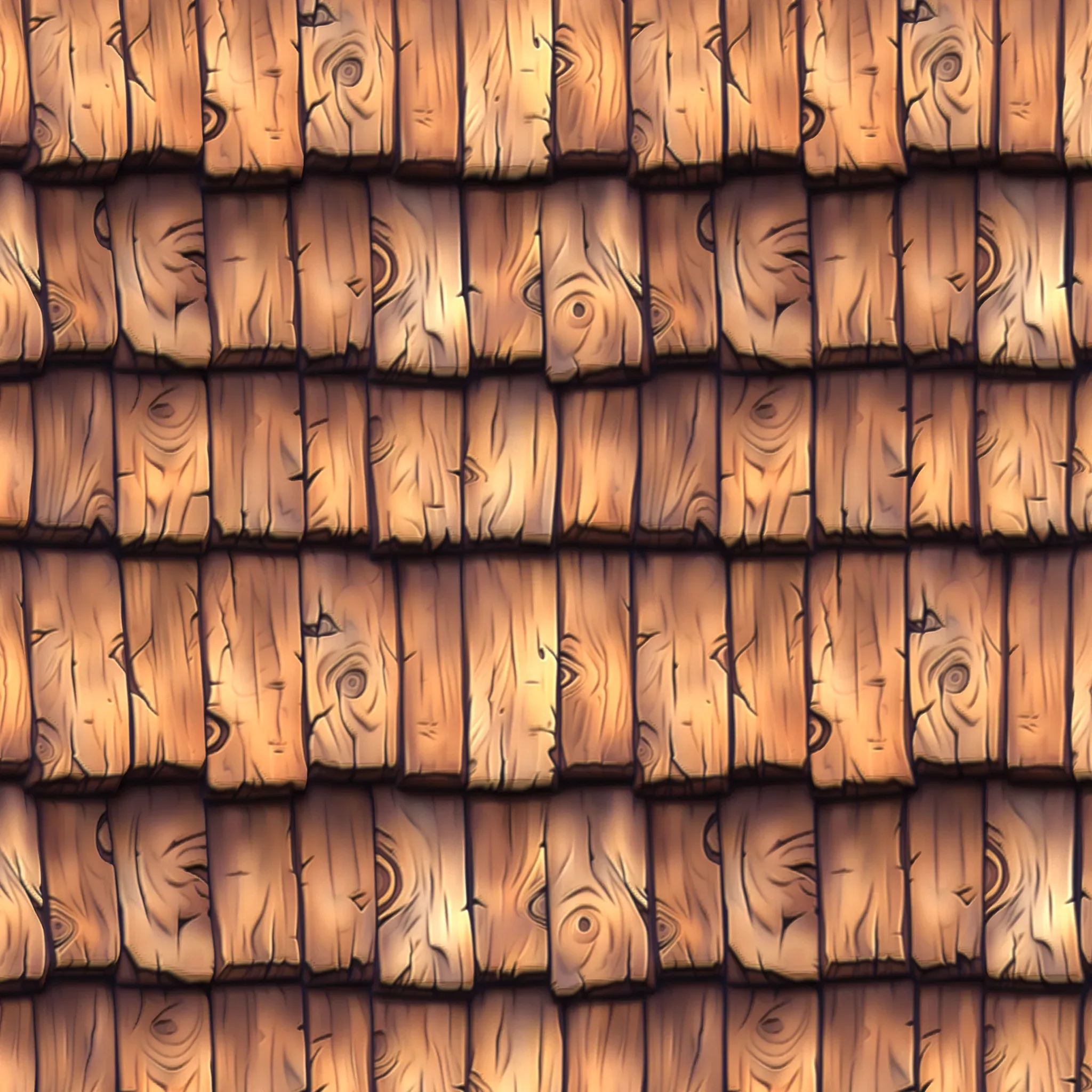 Stylized Roof Seamless Texture