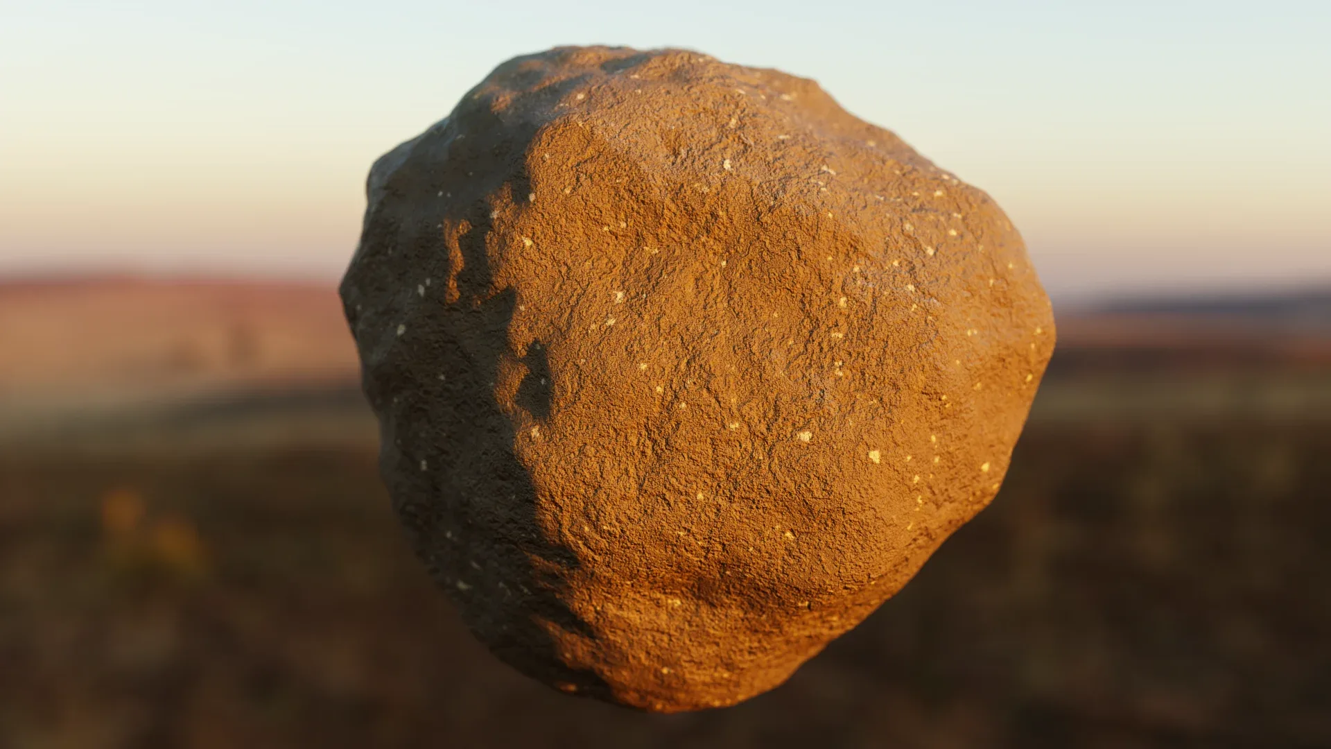 Procedural Rock Material - FlippedNormals