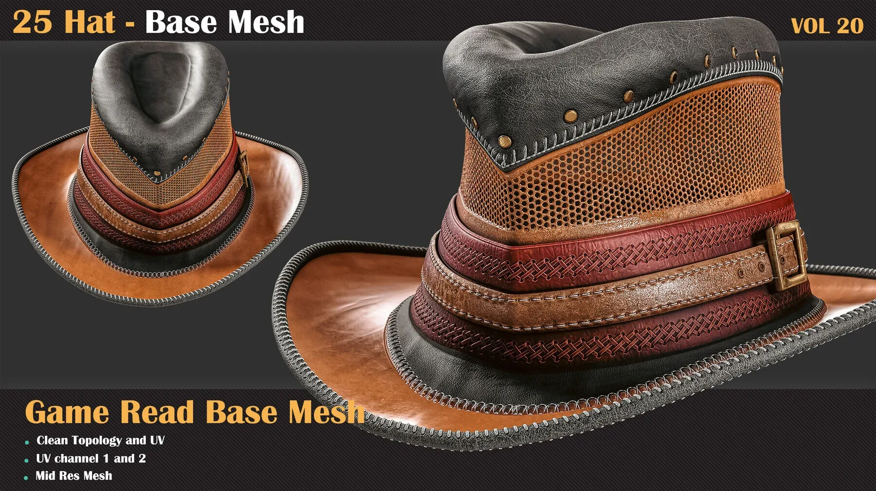 692 Base Mesh Bundle - 80% OFF