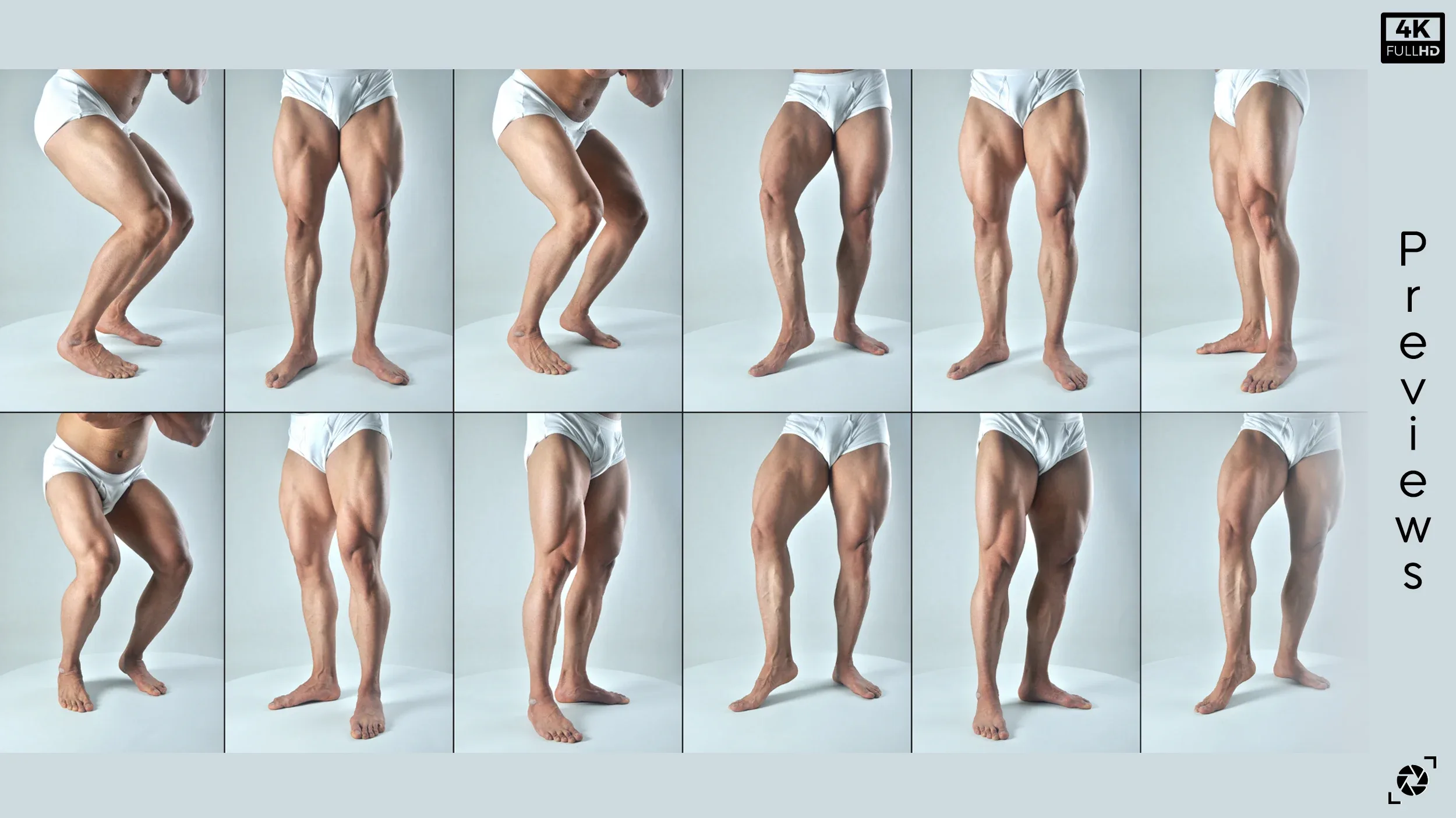 +260 Muscular Hands & Legs - Vol 02