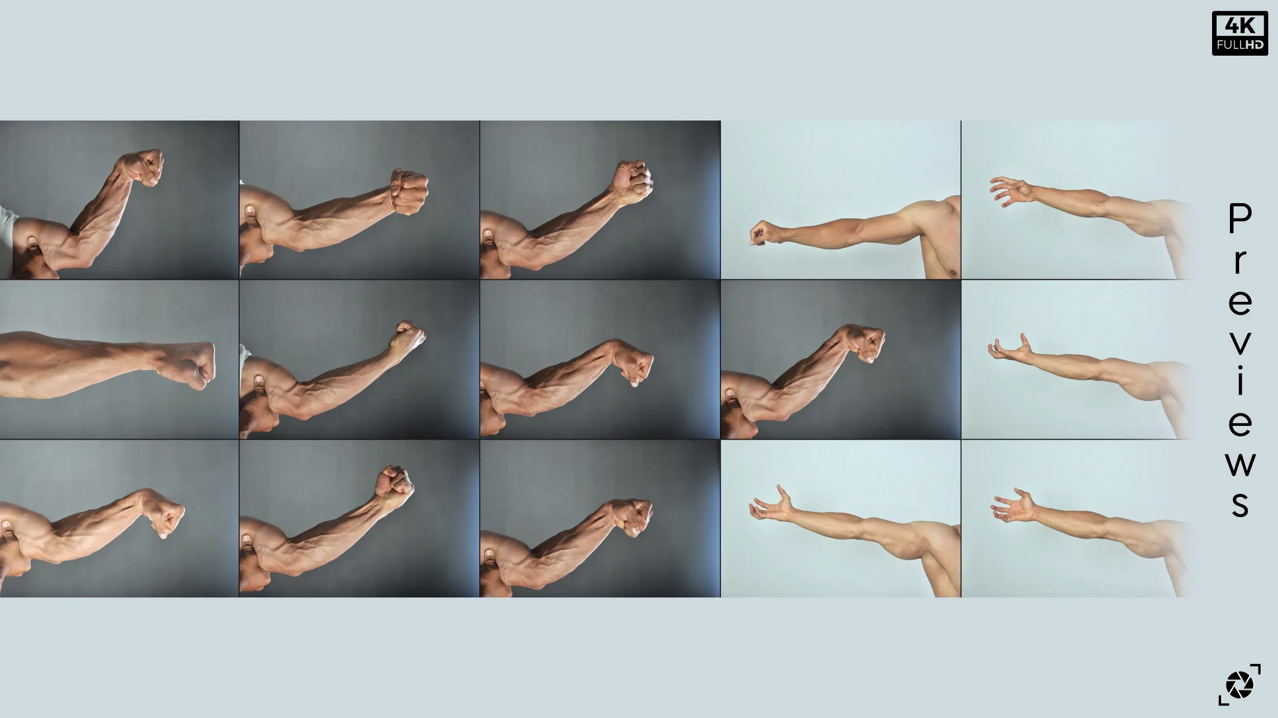 +260 Muscular Hands & Legs - Vol 02