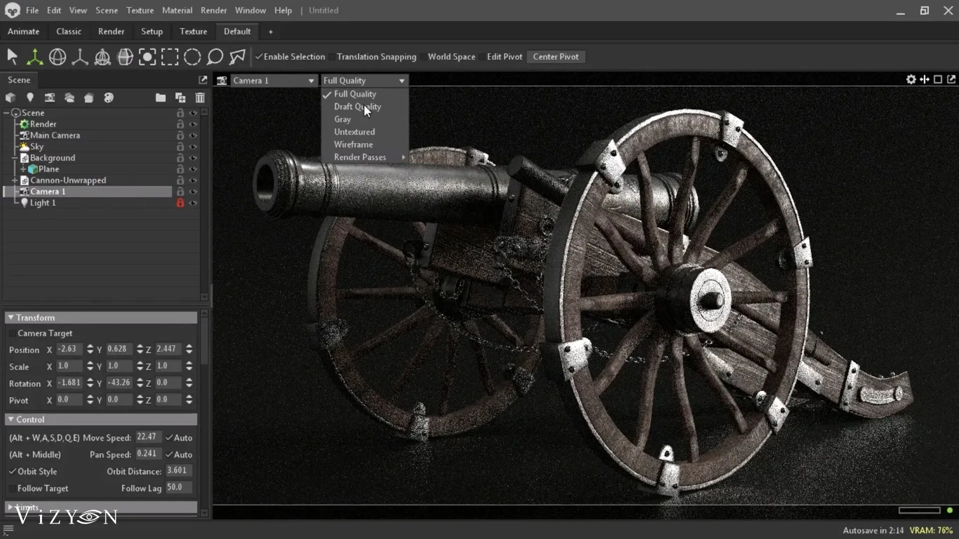 Cannon / 3D Model + Full Tutorial