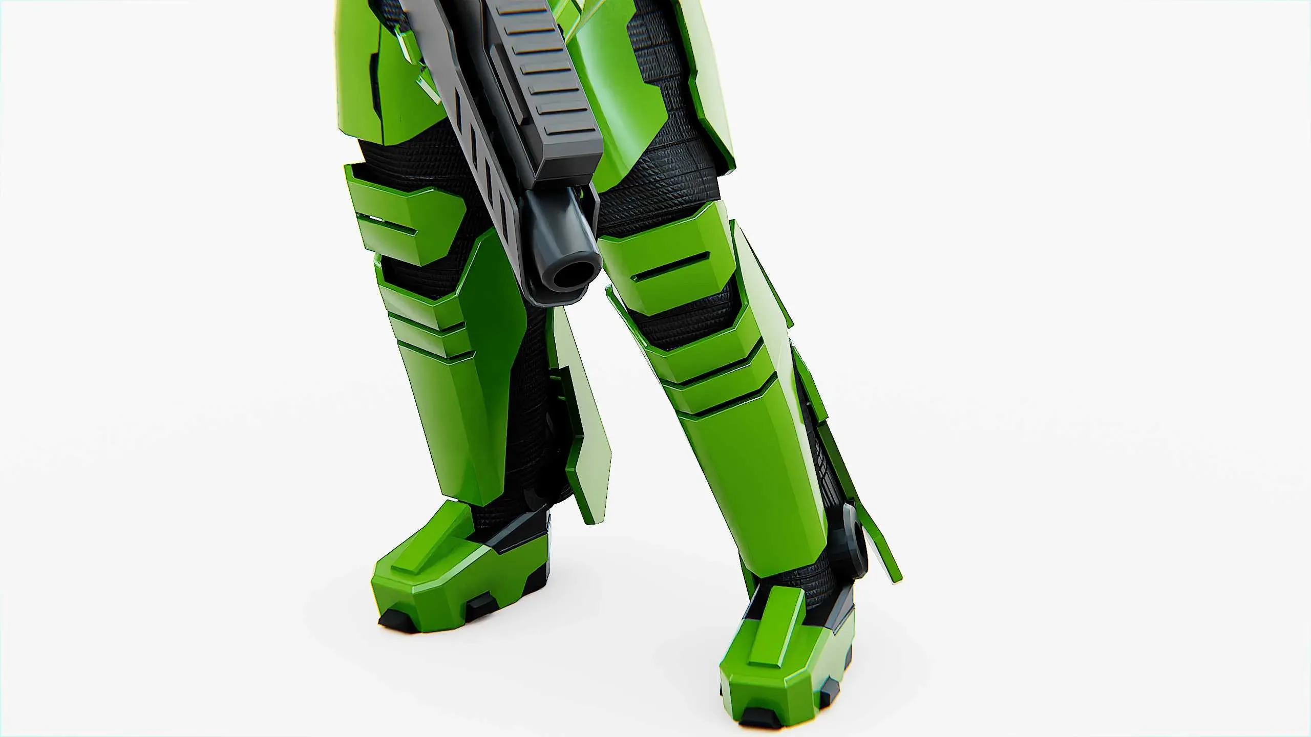 CYBORG SOLDIER RX-500  Auto-Rig Pro Rigged For Mixamo, Unreal Engine, Unity