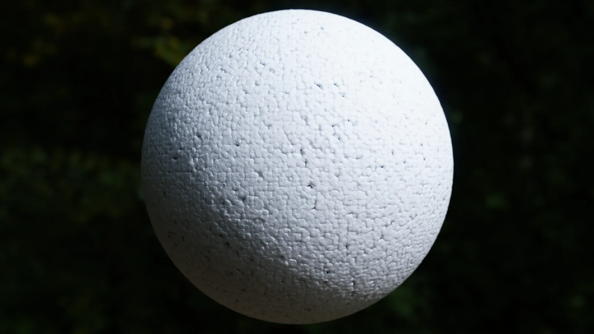 Procedural Styrofoam Material