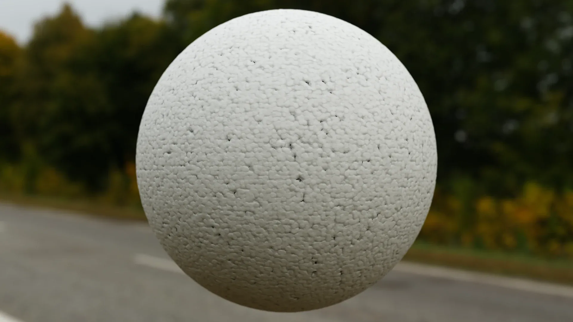 Procedural Styrofoam Material