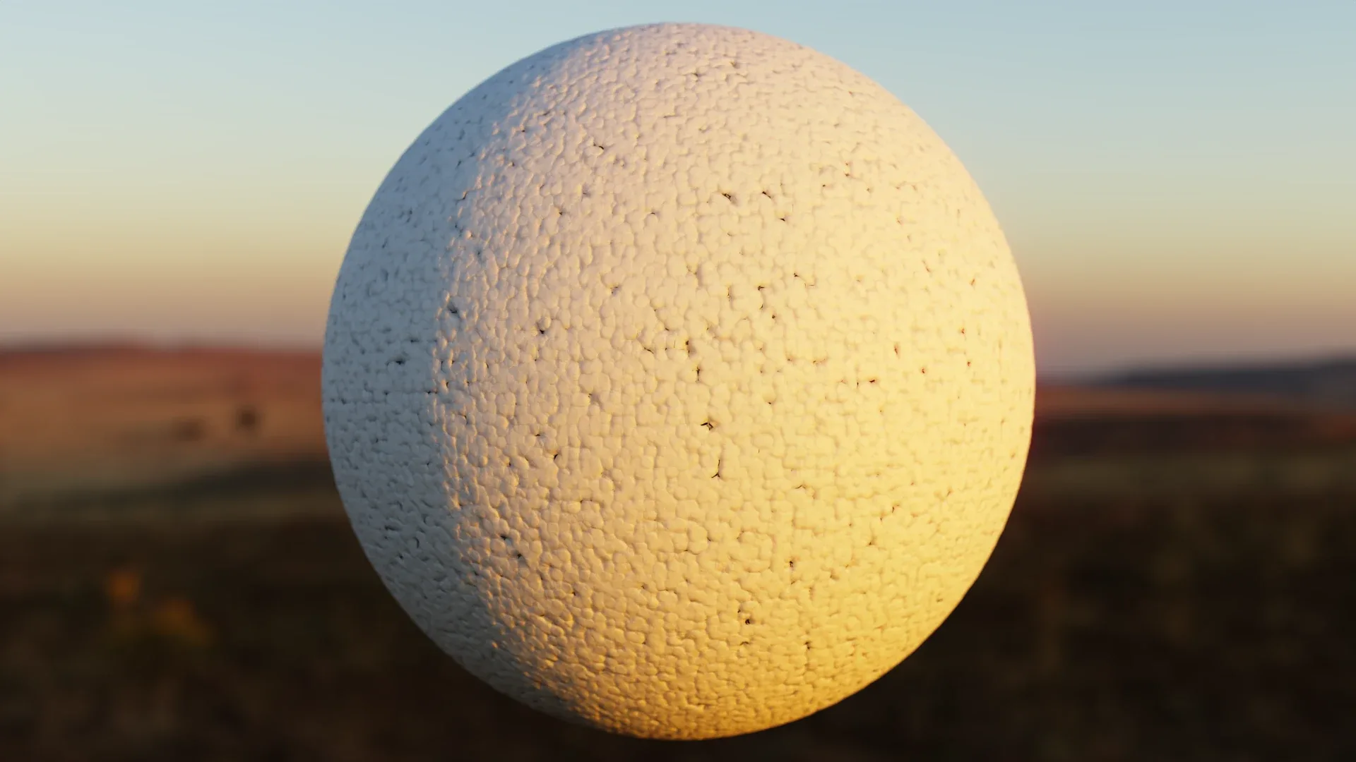 Procedural Styrofoam Material