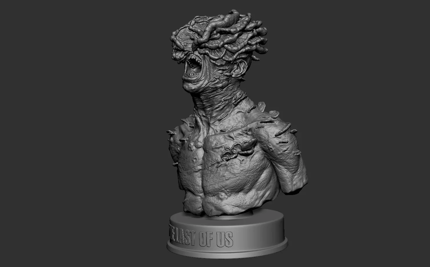 Clicker Bust 3D Print
