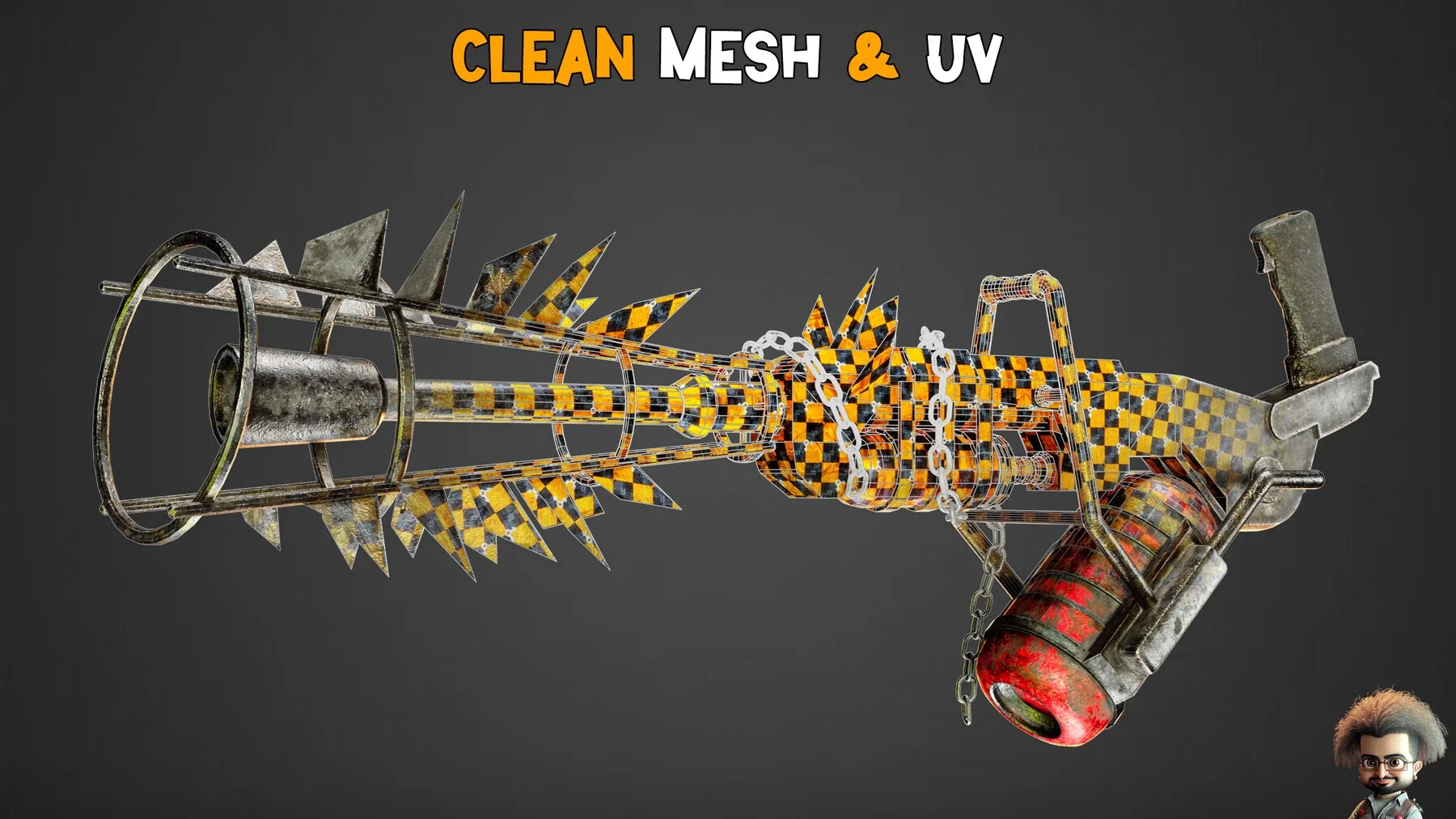 35 Post Apocalyptic Guns + 4K Texture