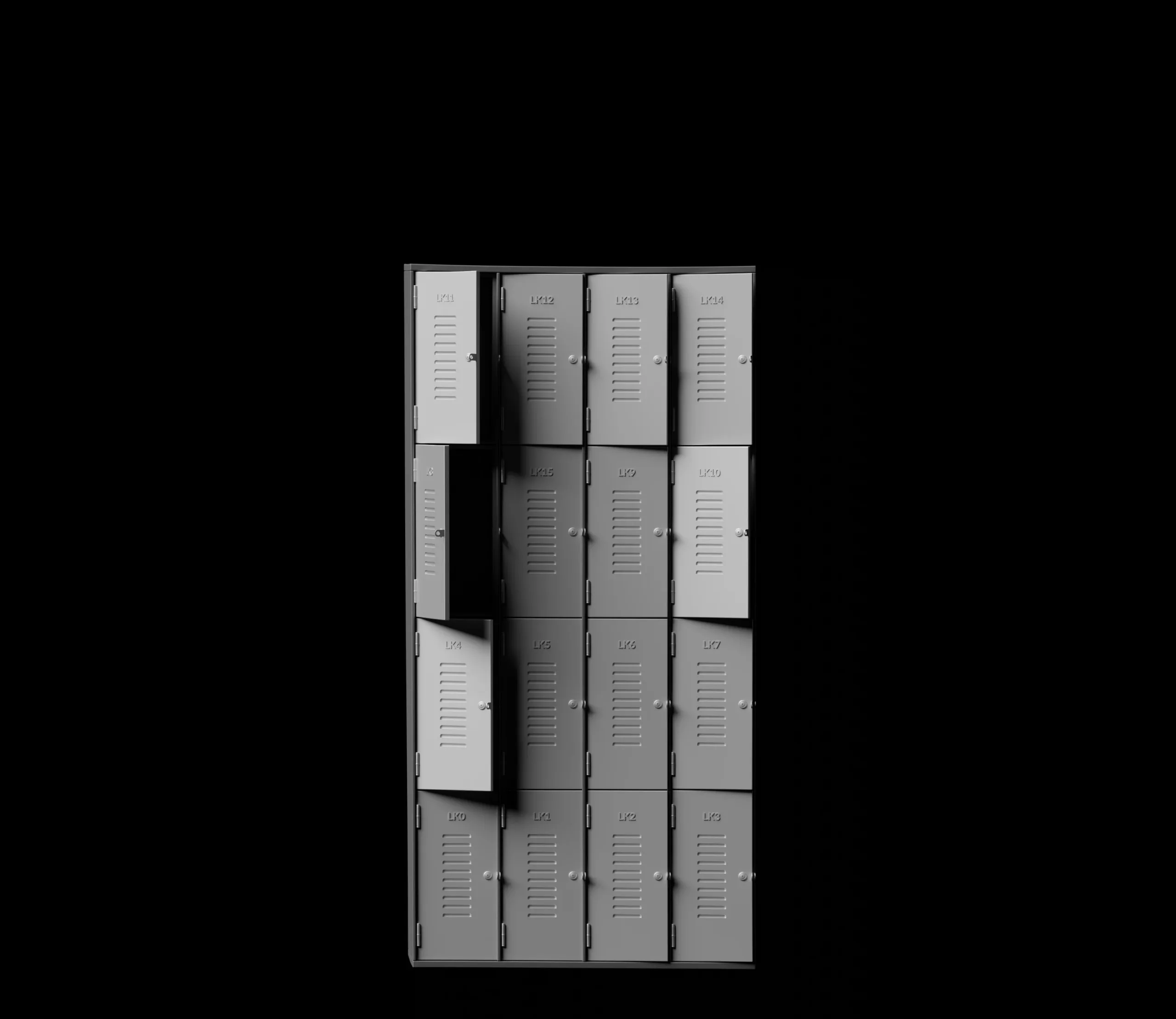Houdini Tutorial Procedural Lockers