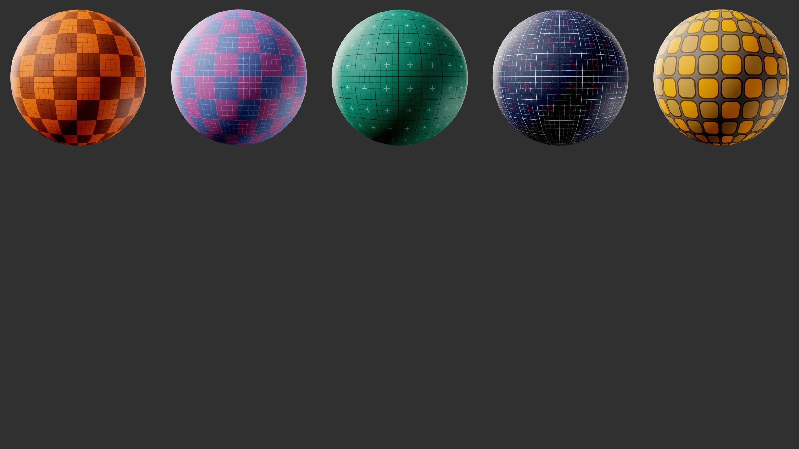 UV Checker Generator + 80 UV Textures (4K)