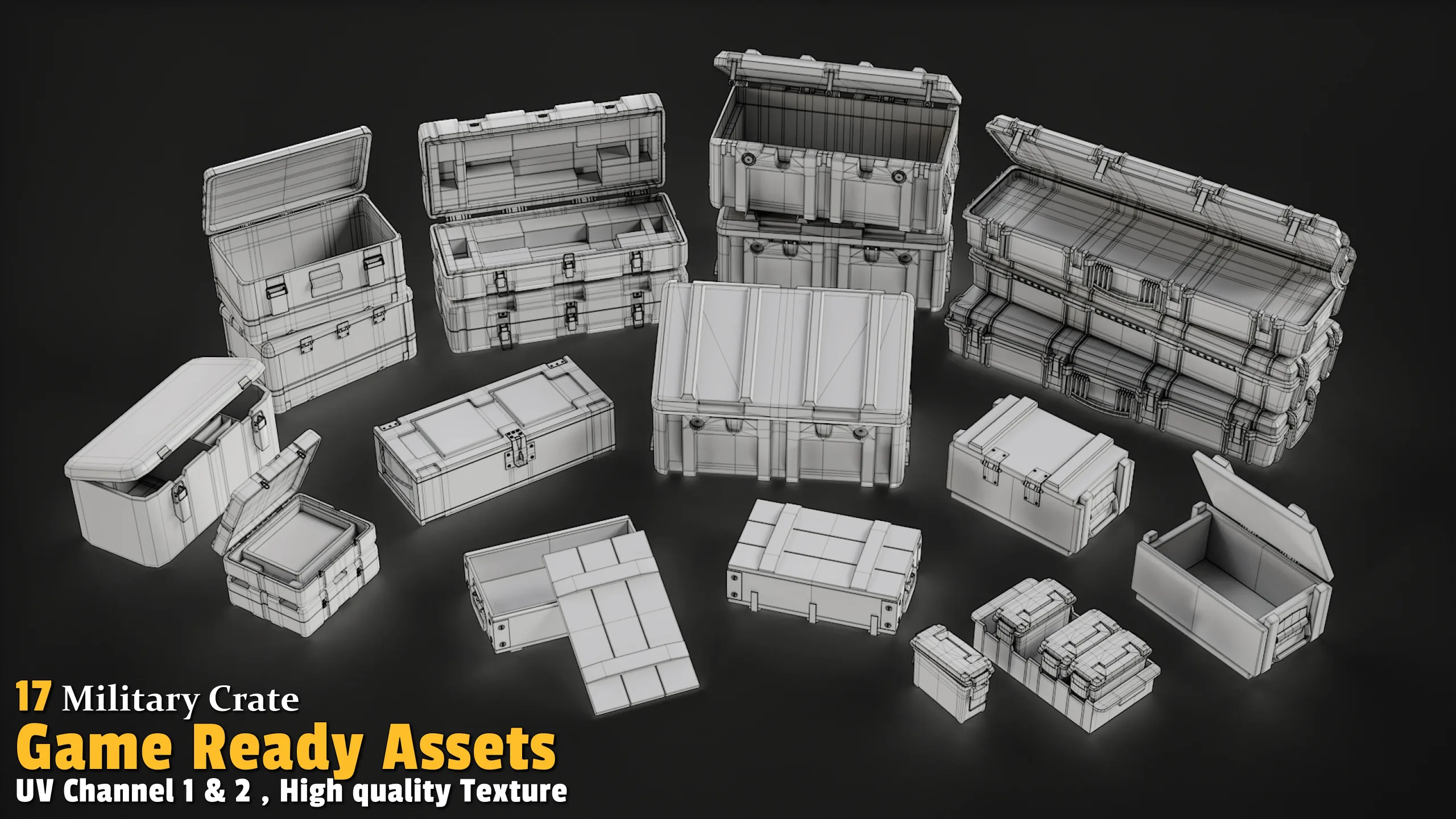 17 Crate -Game Asset