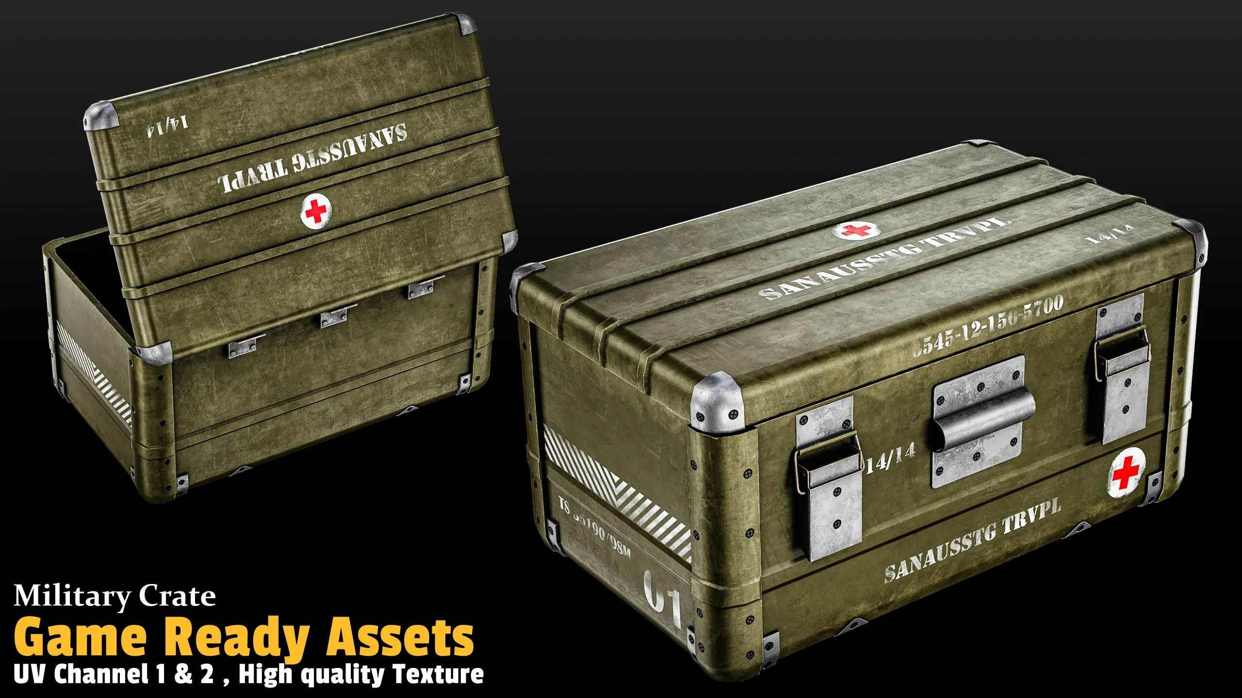 17 Crate -Game Asset