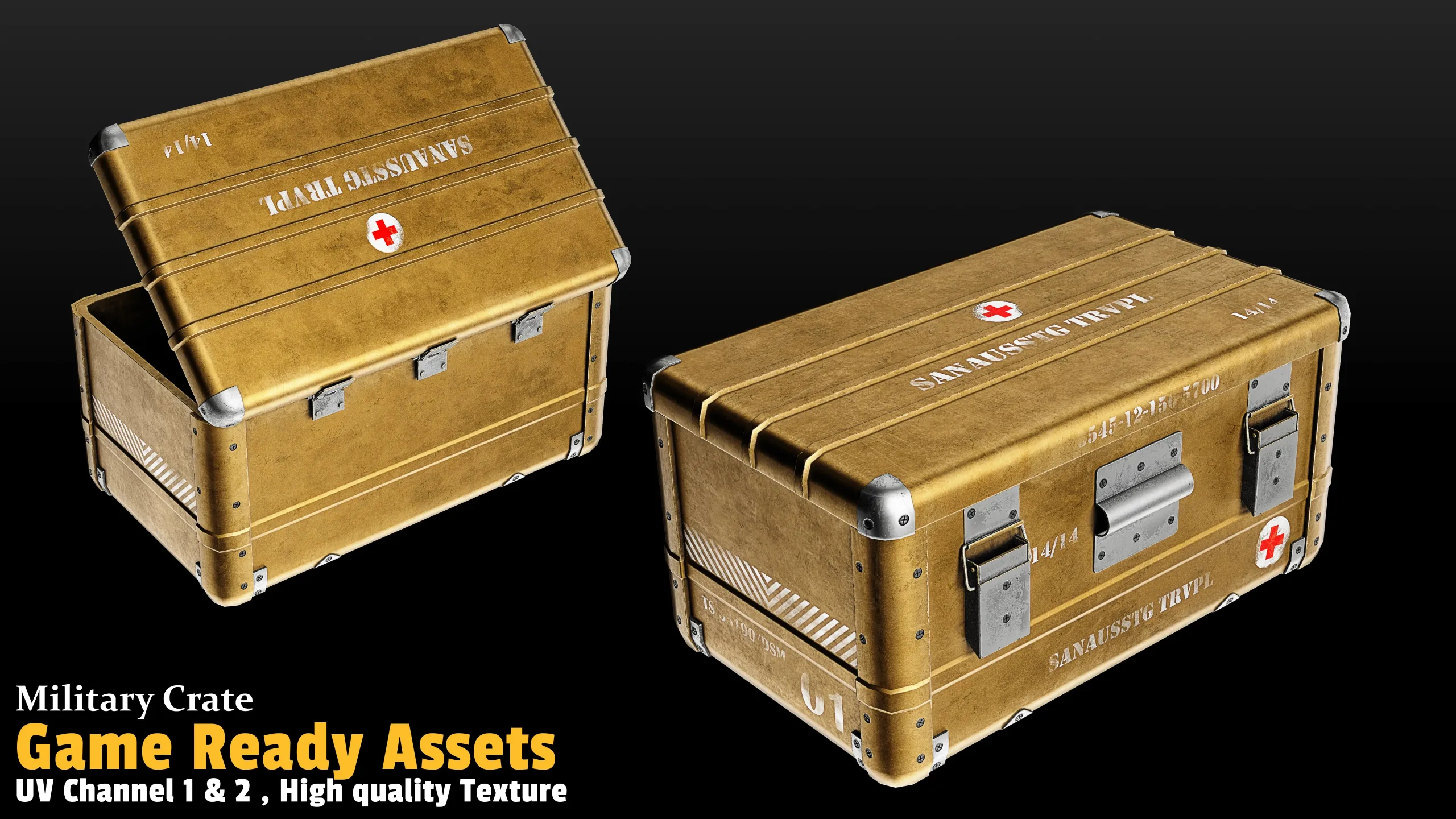 17 Crate -Game Asset