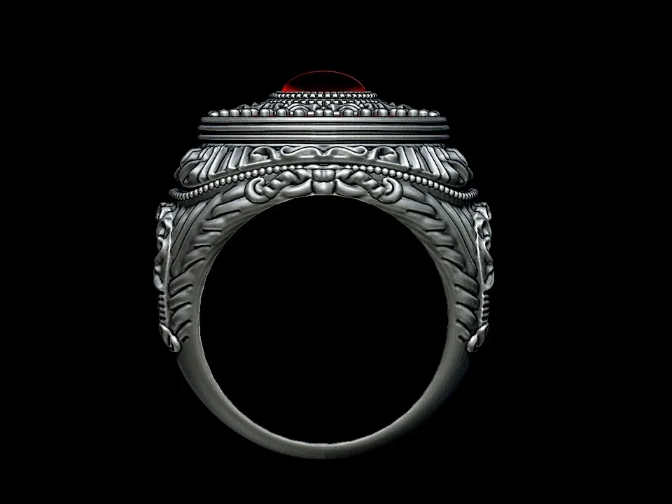 Designer Ornament Ring 201