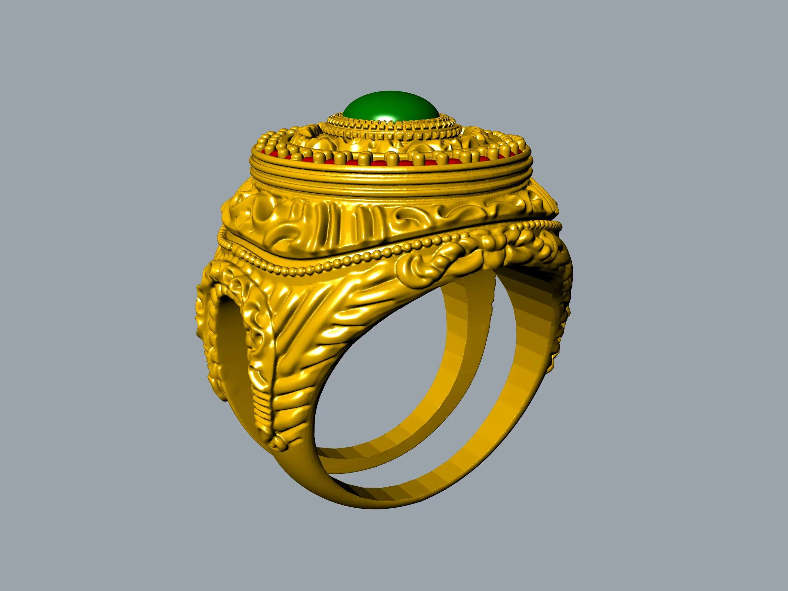 Designer Ornament Ring 201