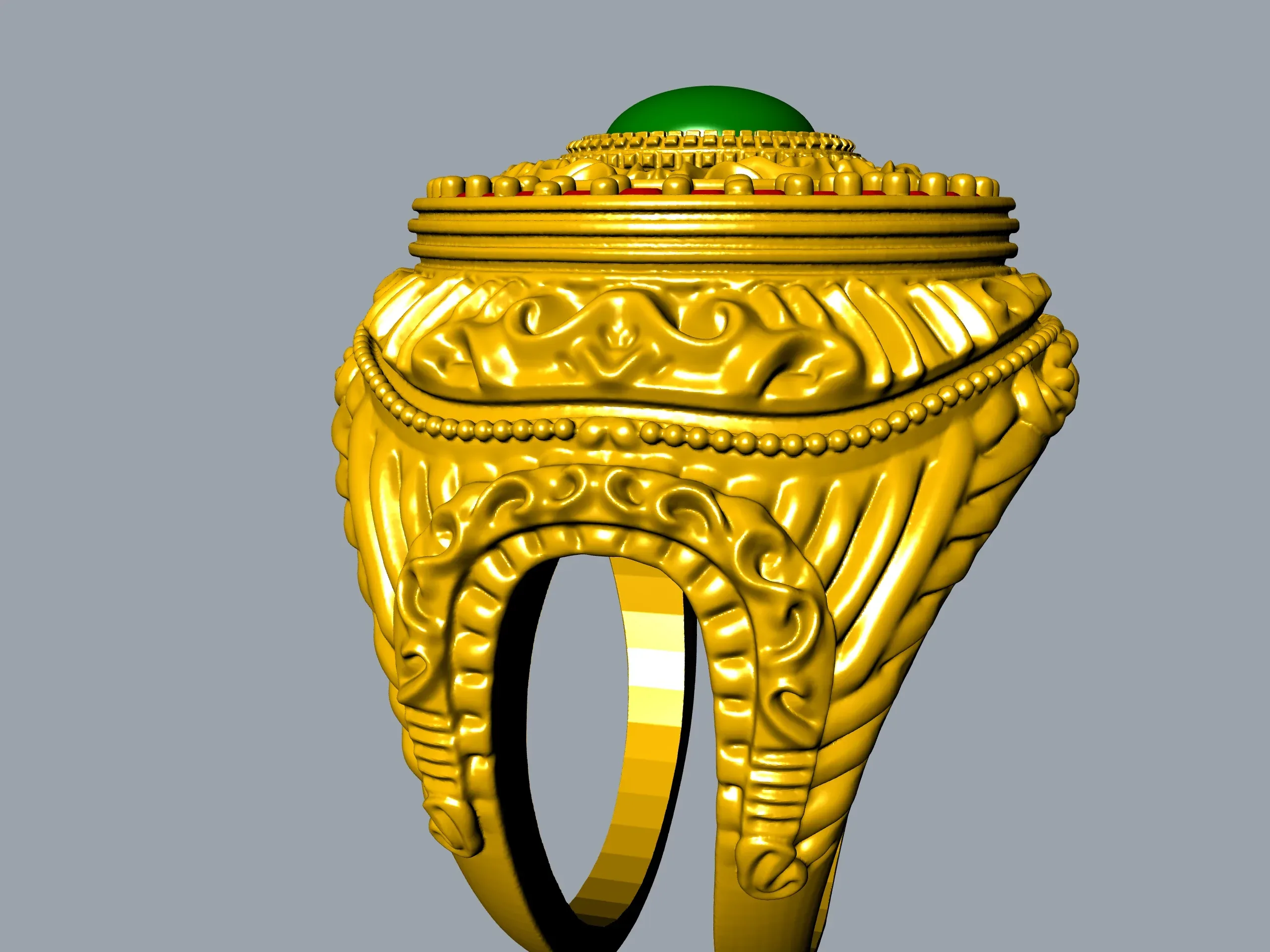 Designer Ornament Ring 201