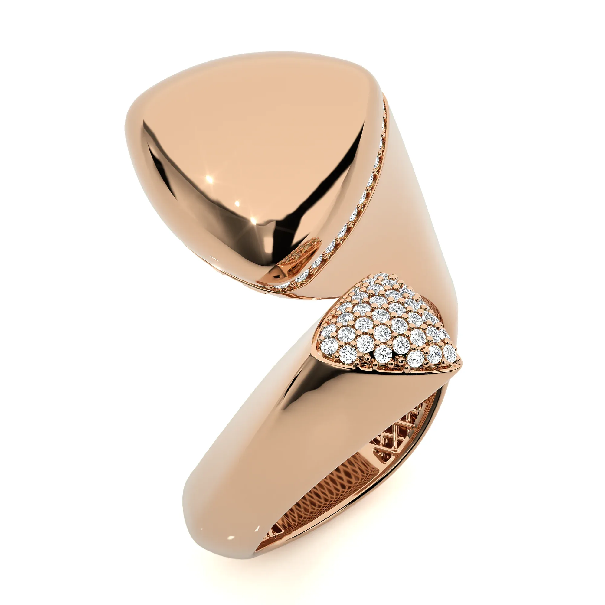 124 Bi Head Diamond Rings