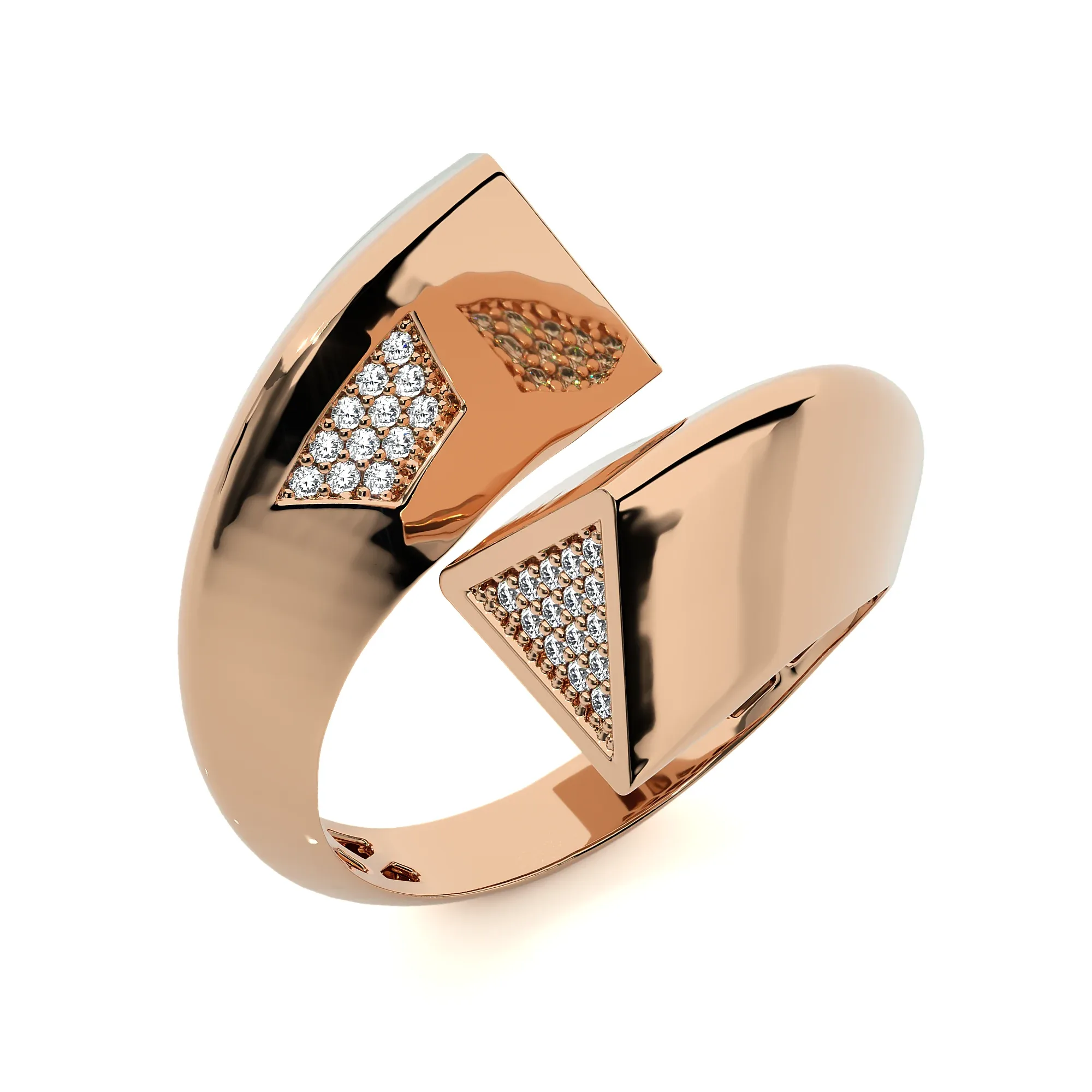 124 Bi Head Diamond Rings