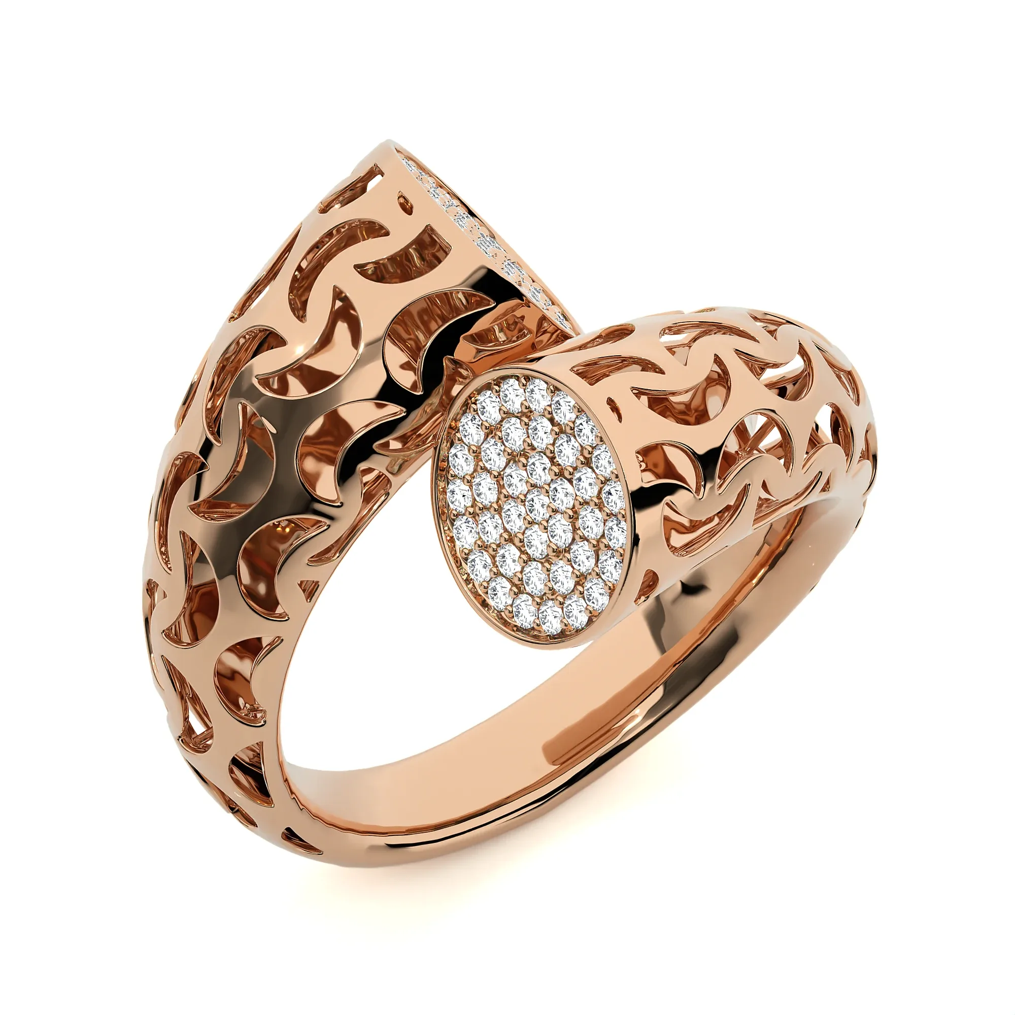 124 Bi Head Diamond Rings