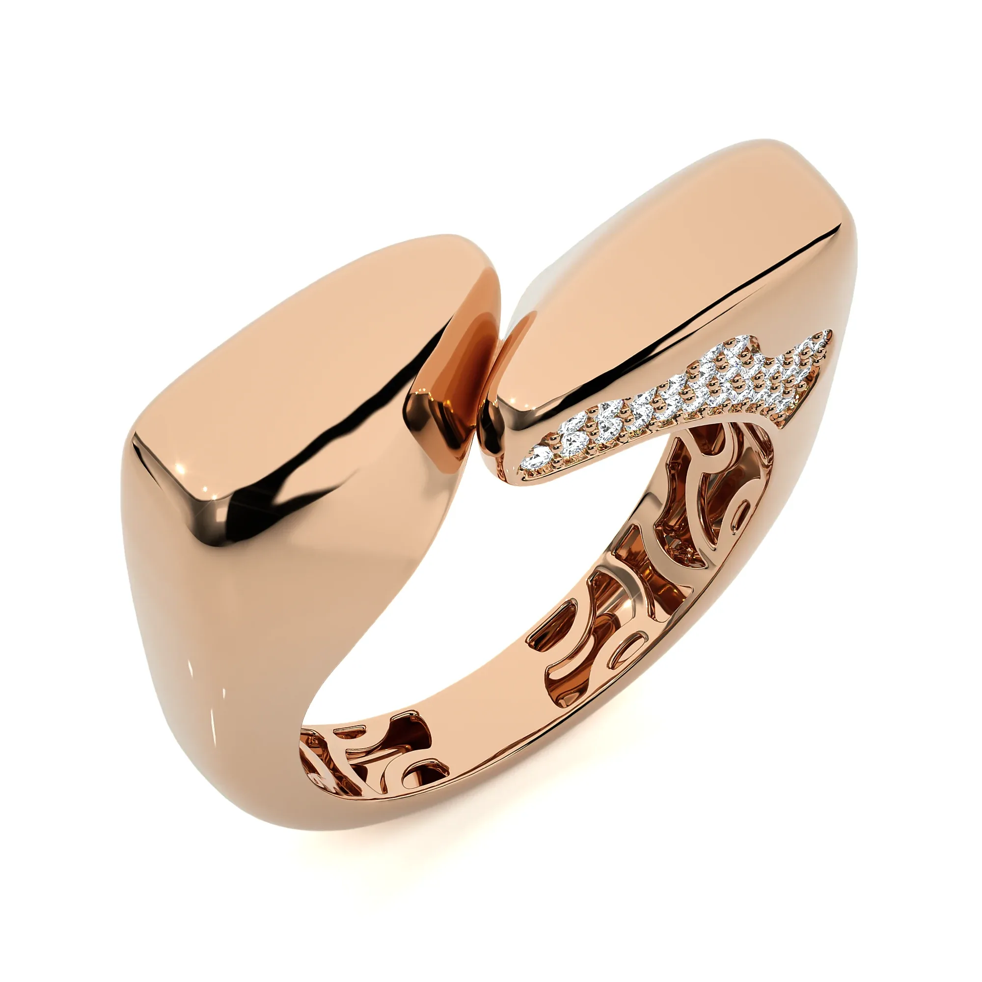 124 Bi Head Diamond Rings