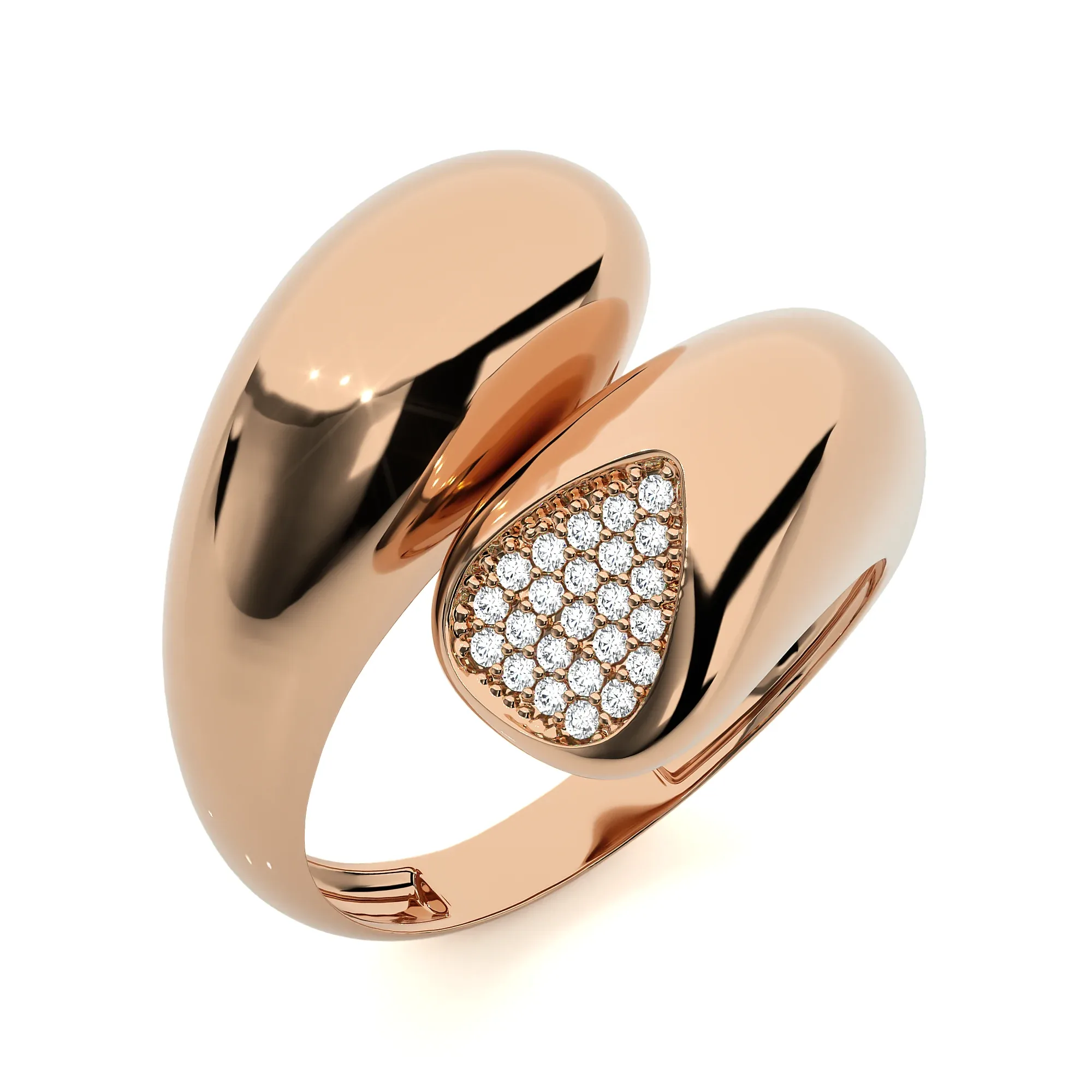 124 Bi Head Diamond Rings