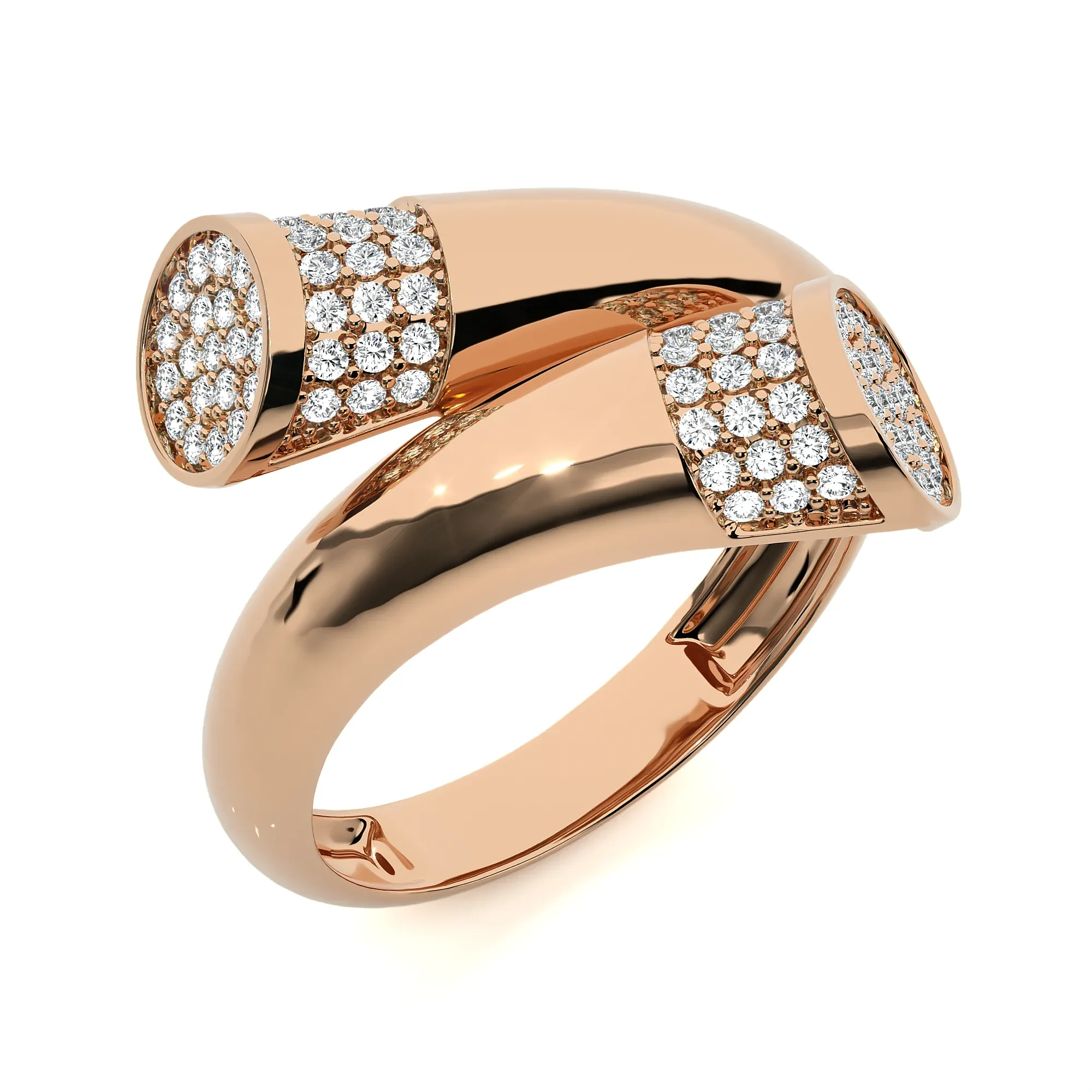 124 Bi Head Diamond Rings