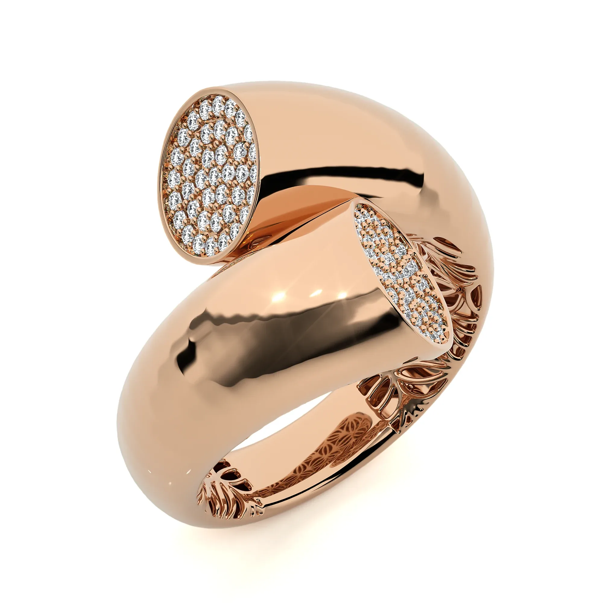 124 Bi Head Diamond Rings