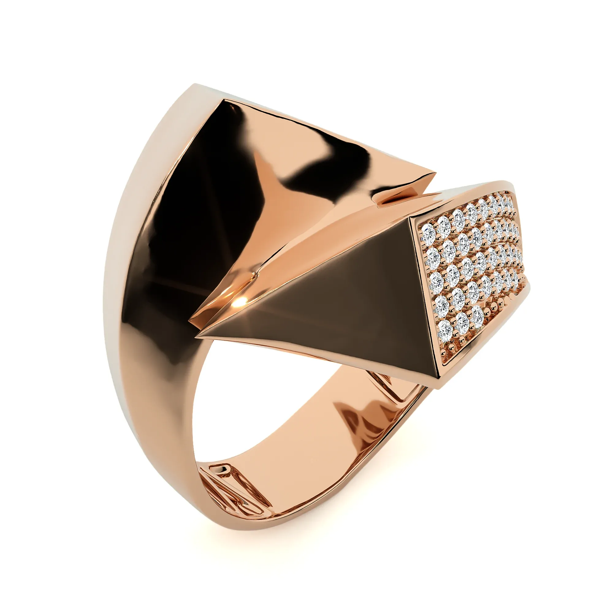 124 Bi Head Diamond Rings