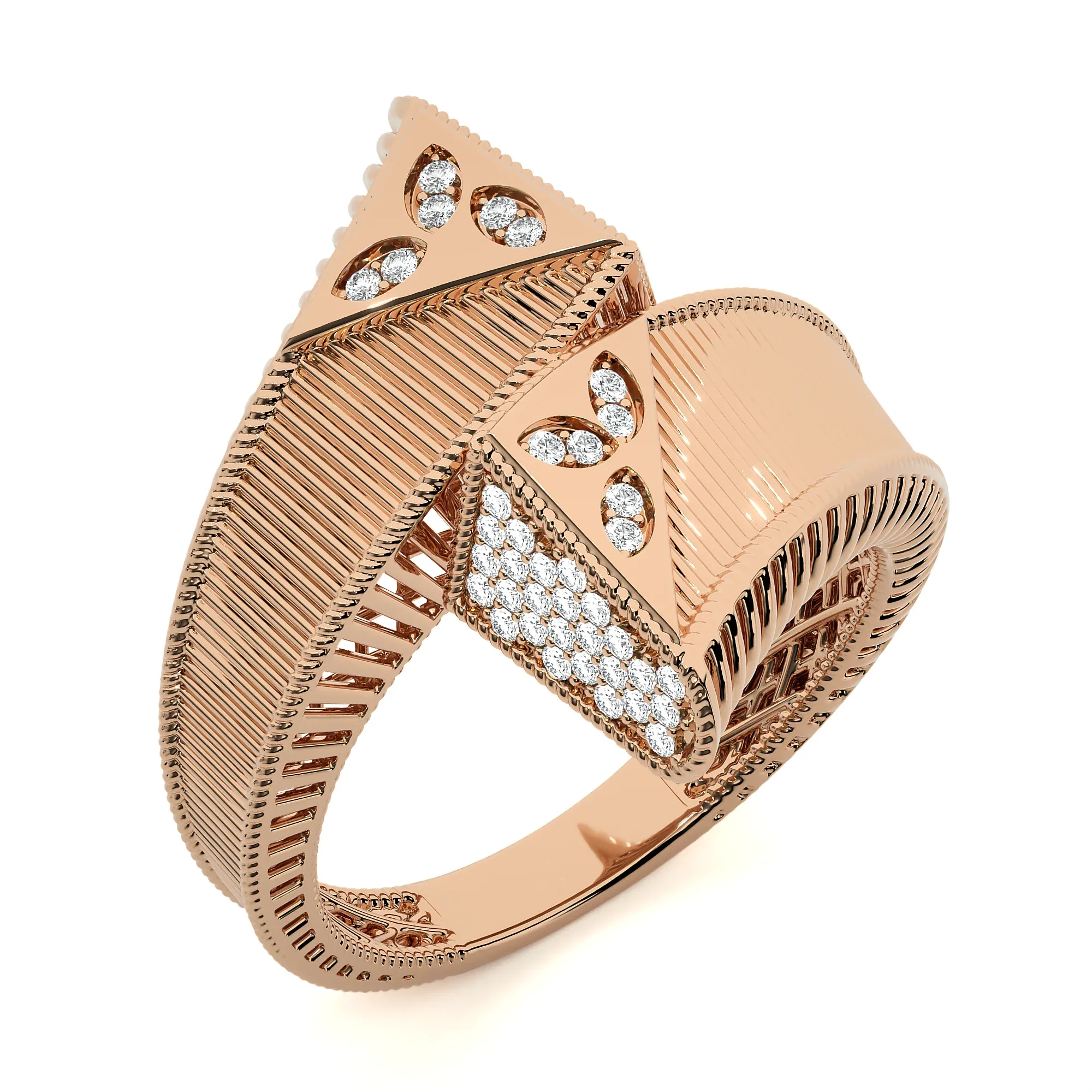 124 Bi Head Diamond Rings