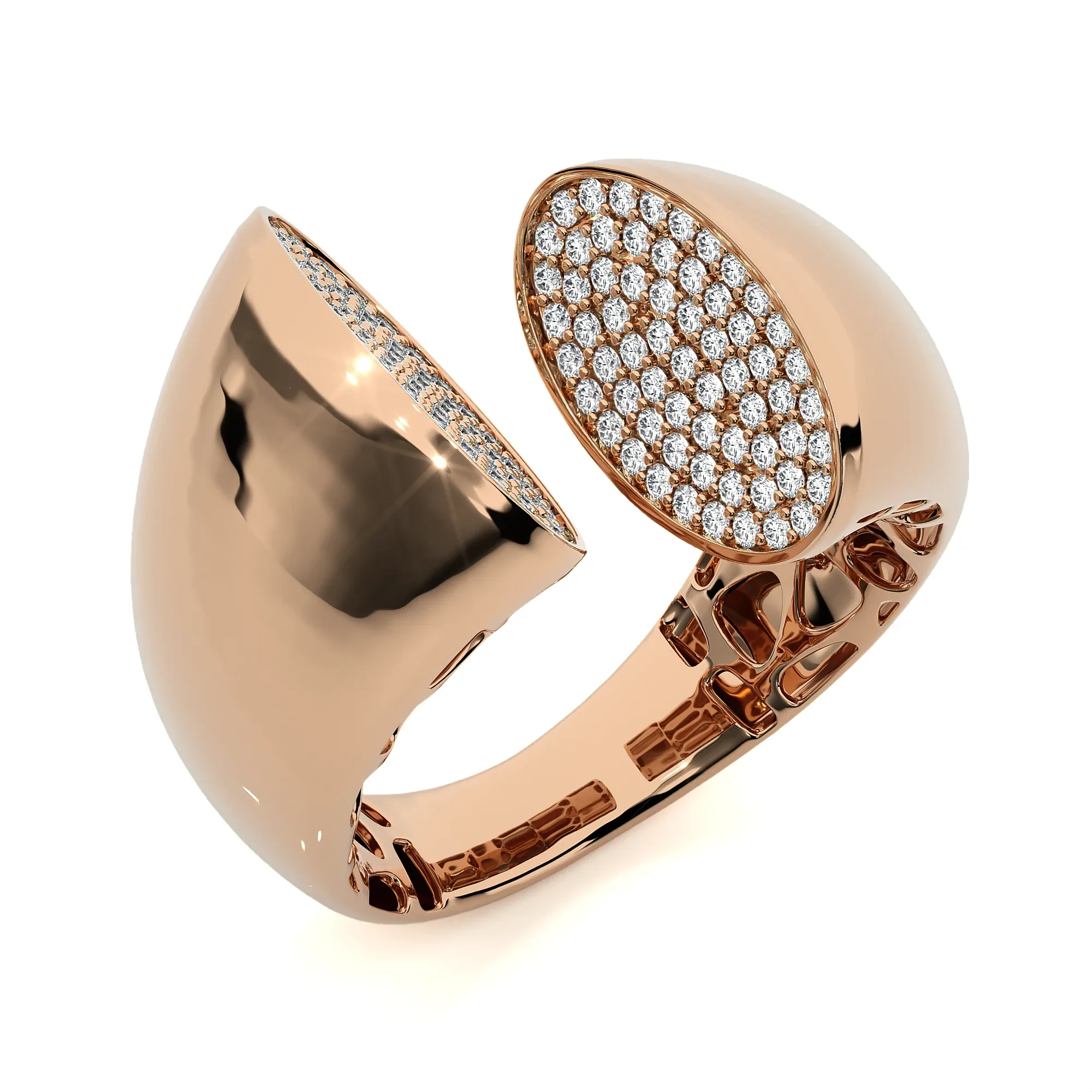124 Bi Head Diamond Rings