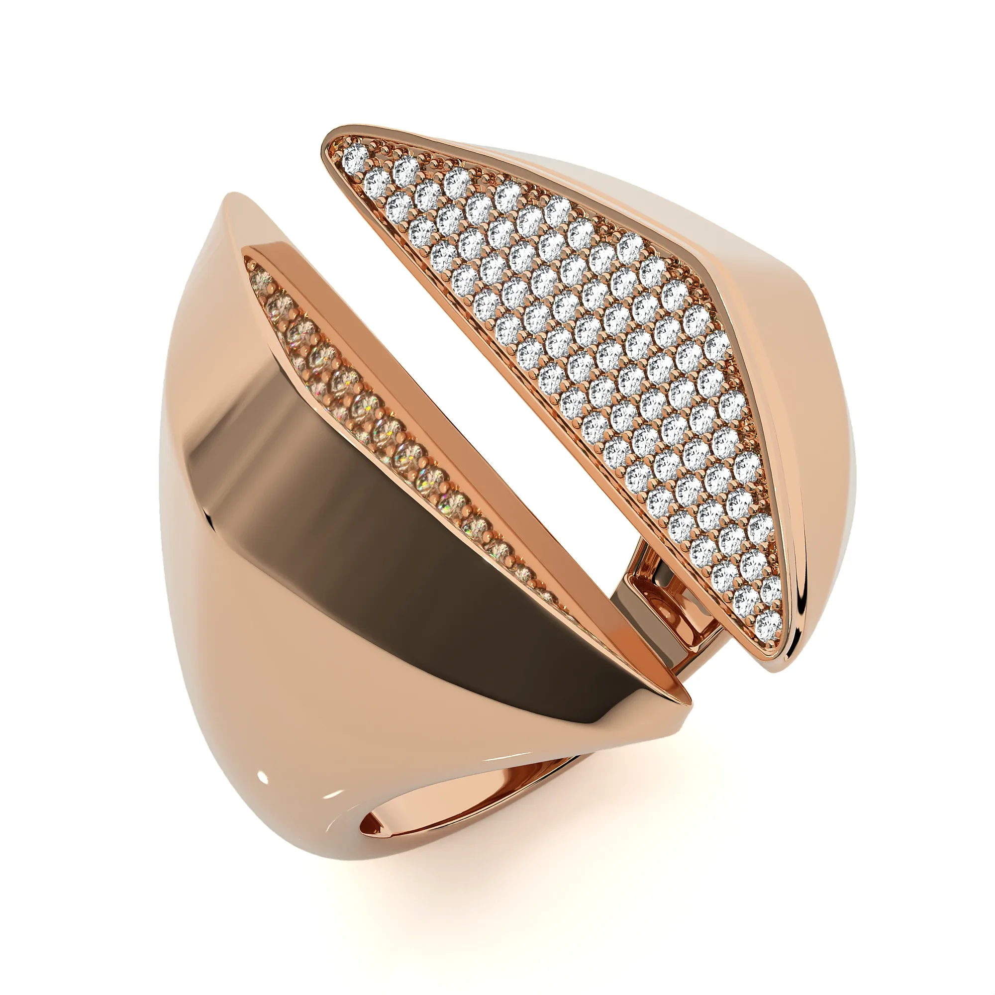 124 Bi Head Diamond Rings