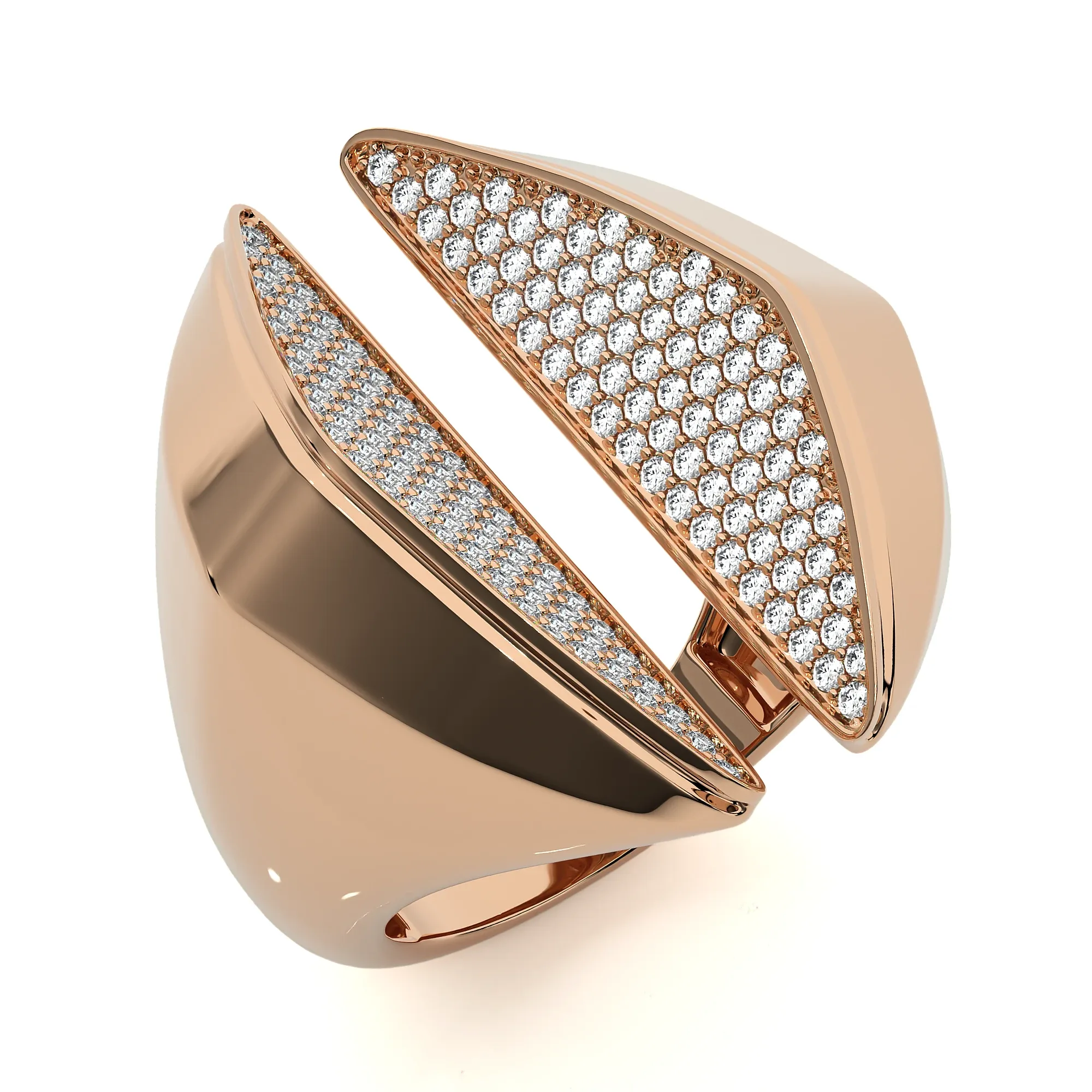 124 Bi Head Diamond Rings