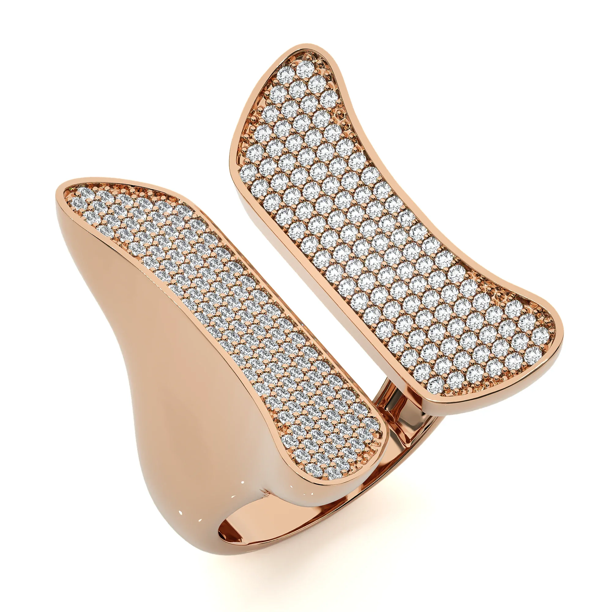 124 Bi Head Diamond Rings