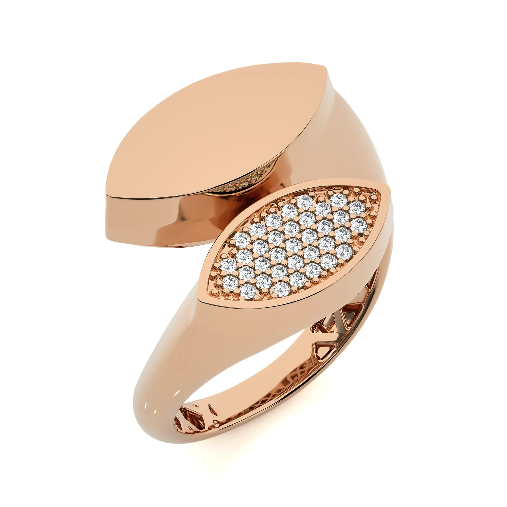 124 Bi Head Diamond Rings