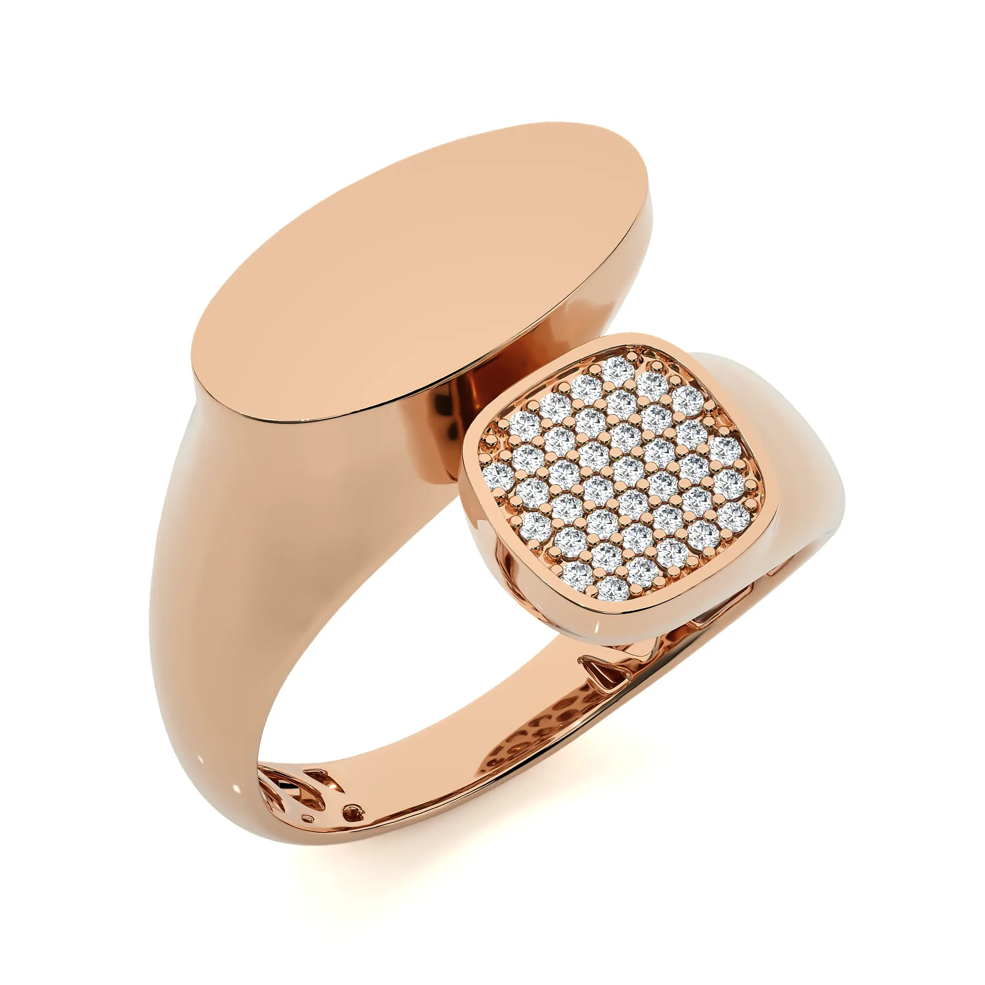 124 Bi Head Diamond Rings
