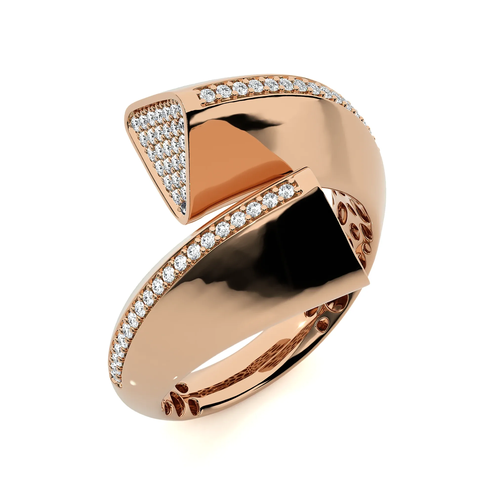 124 Bi Head Diamond Rings