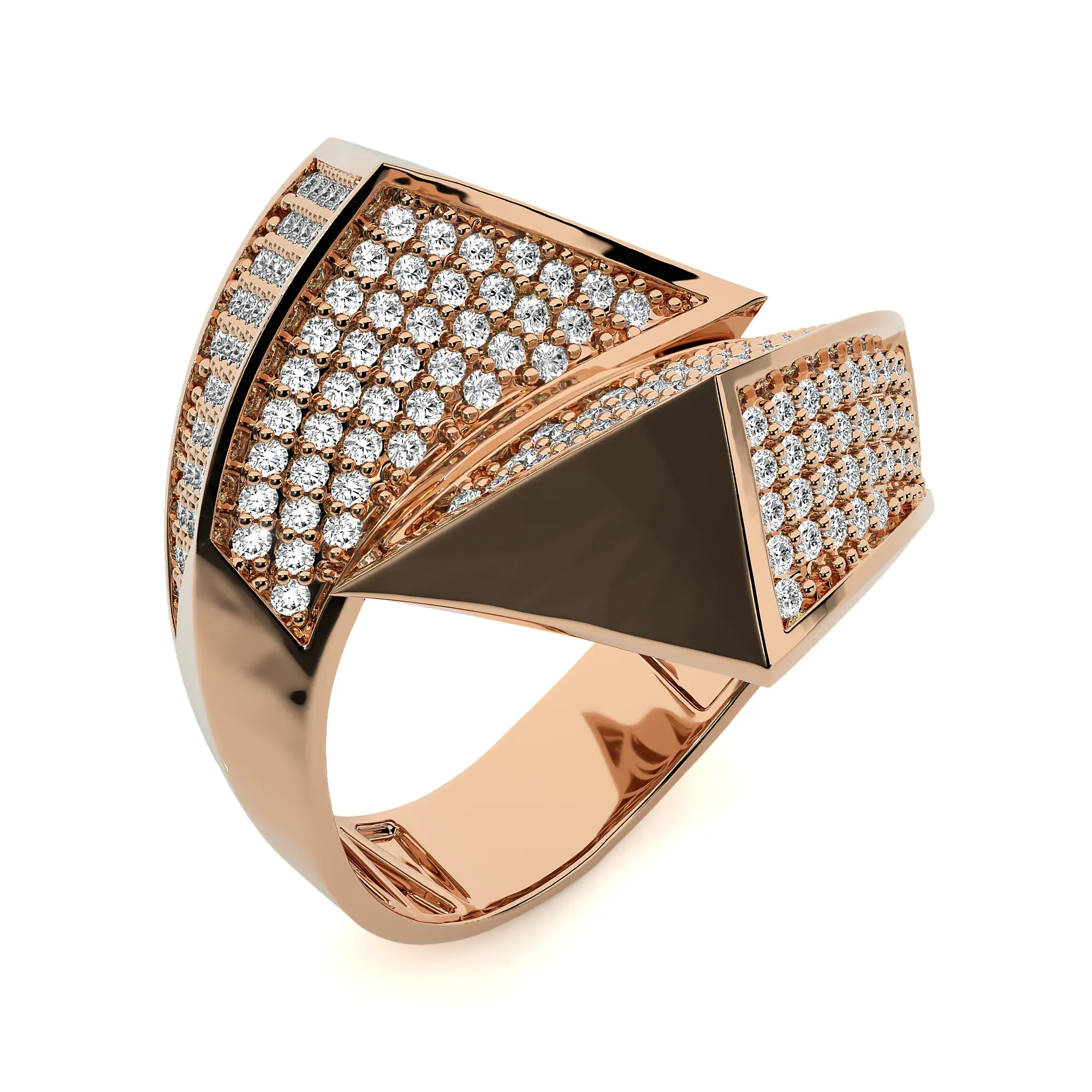 124 Bi Head Diamond Rings