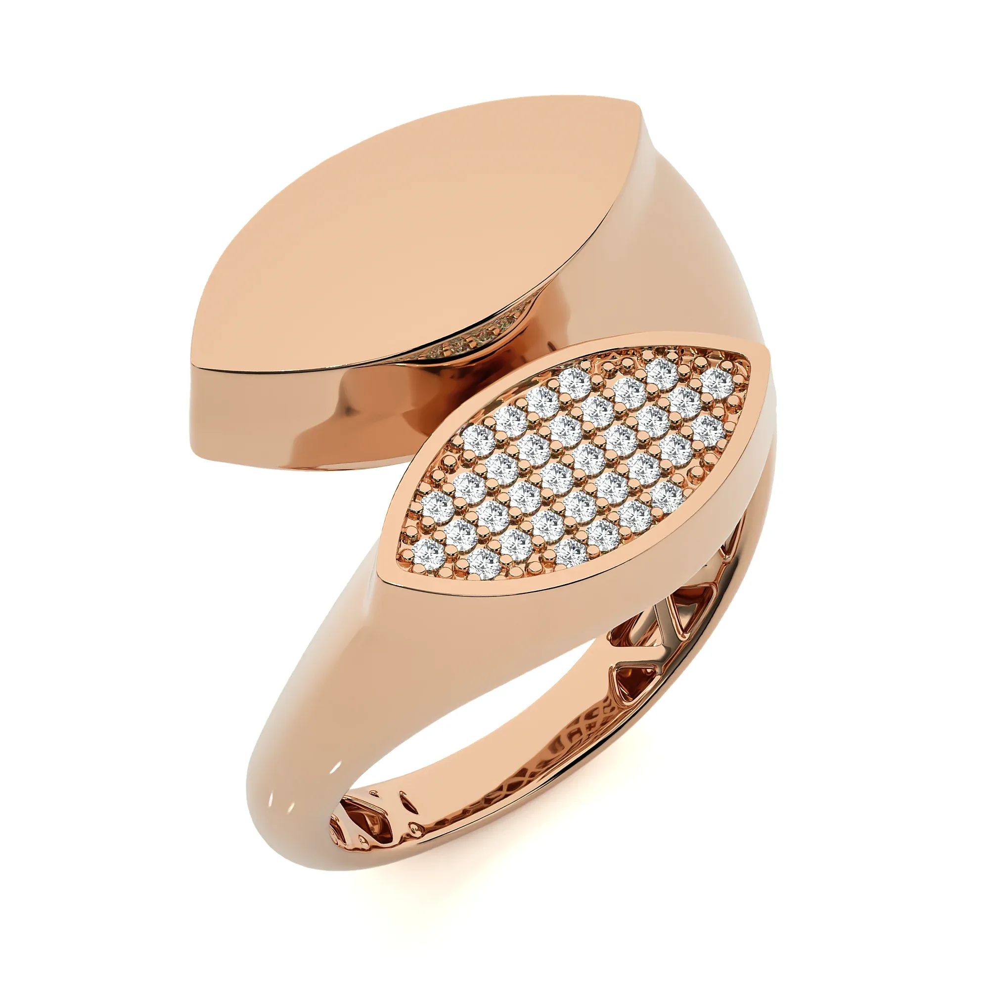 124 Bi Head Diamond Rings