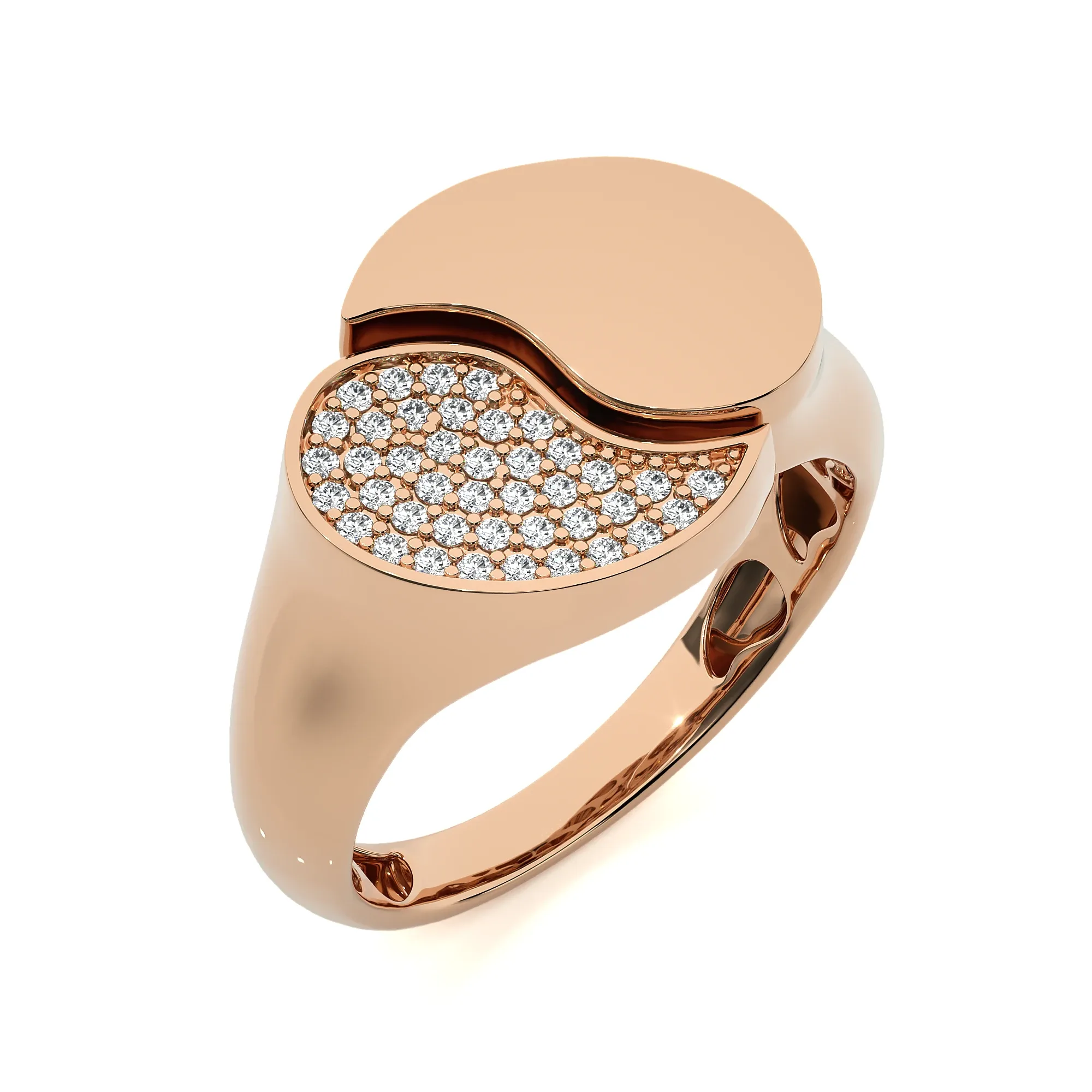 124 Bi Head Diamond Rings